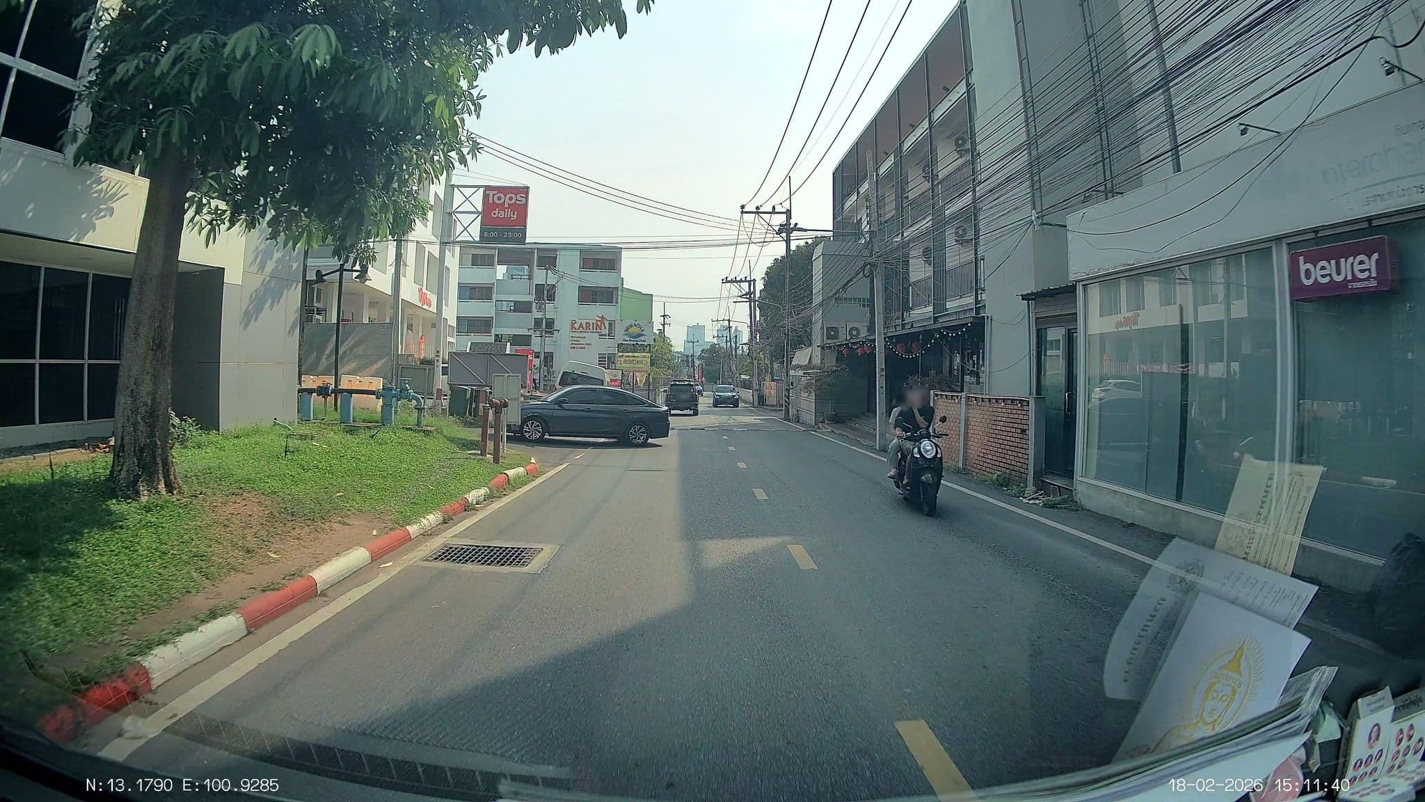 Street view near Karin Hotel And Serviced Apartments, Si Racha — © ThailandCambodia (CC BY-SA · Mapillary)