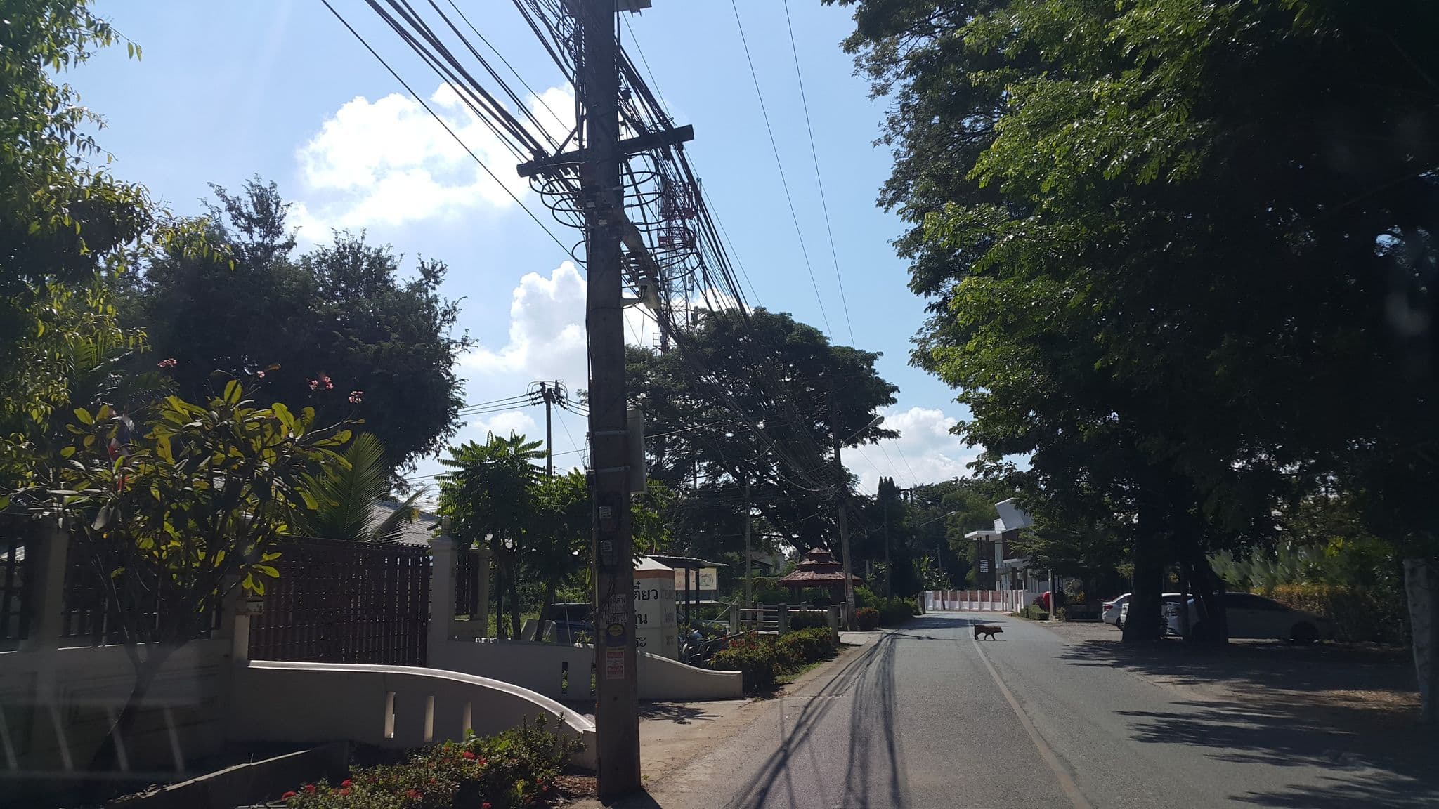 Street view near Tamruethai House, Chiang Mai
