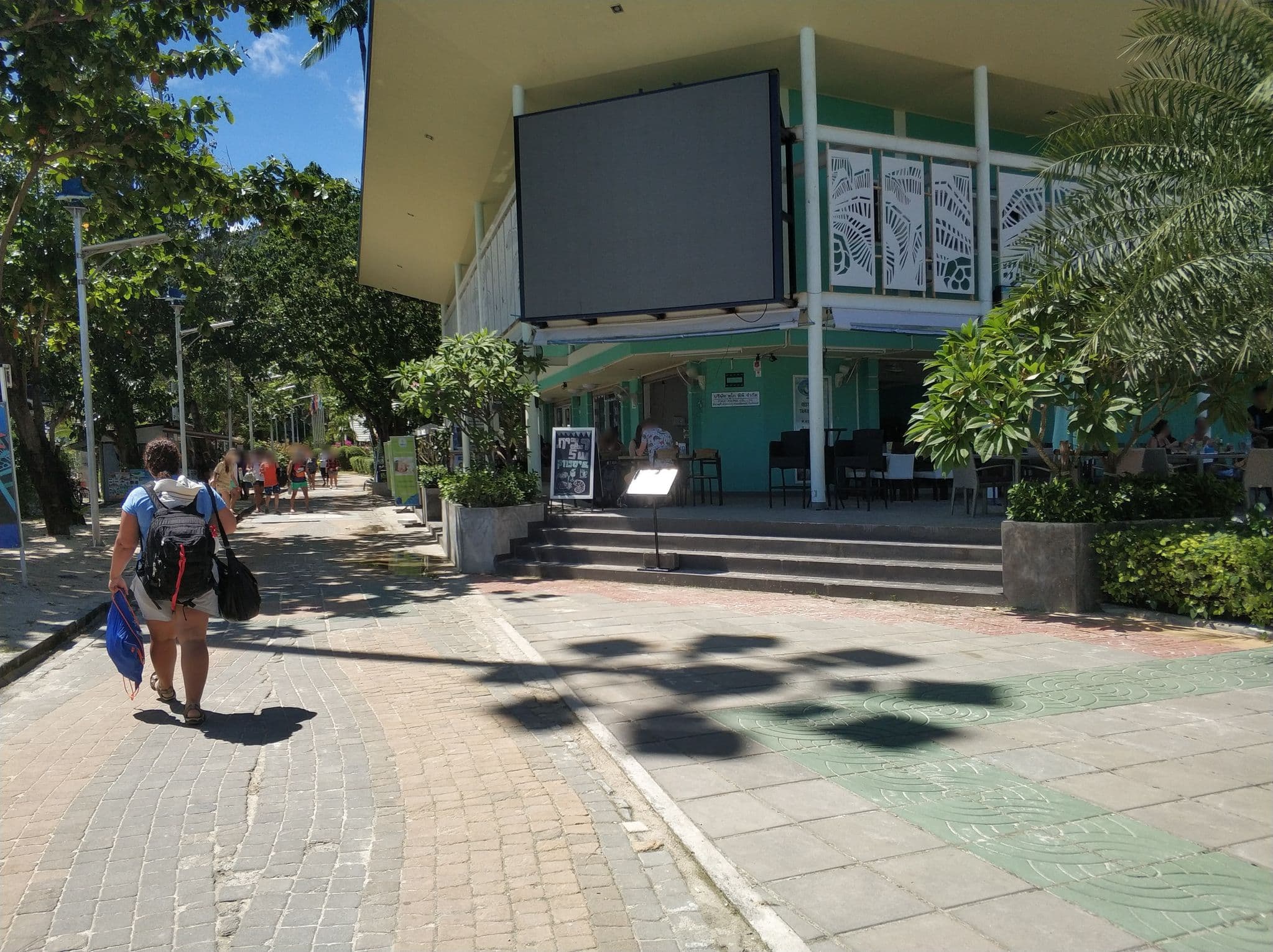 Street view near Phi Phi Harbor View, Ban Phru Nai