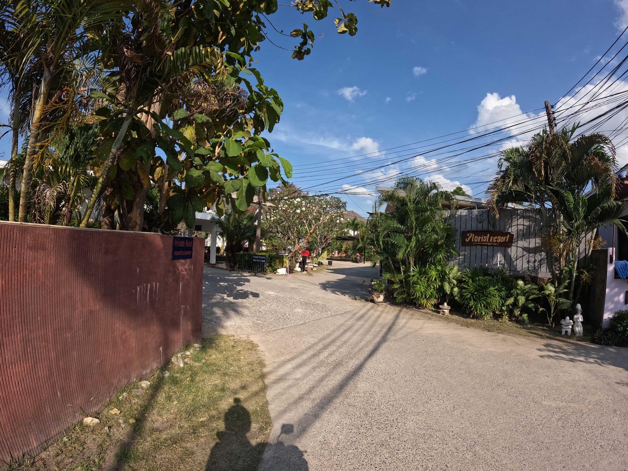 Street view near P.House, Ko Samui