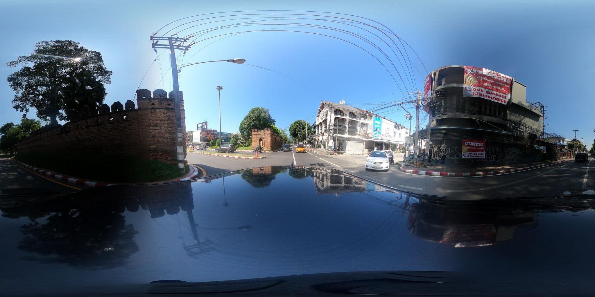 Street view near Khunnai House, Chiang Mai