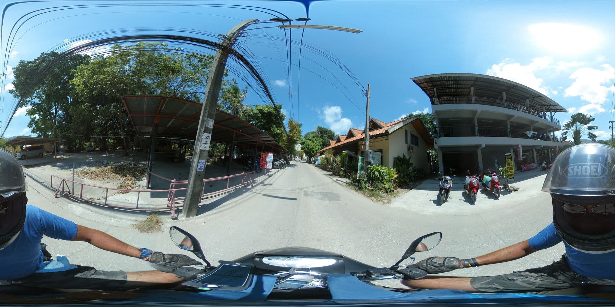 Street view near OK Village, Ko Samui