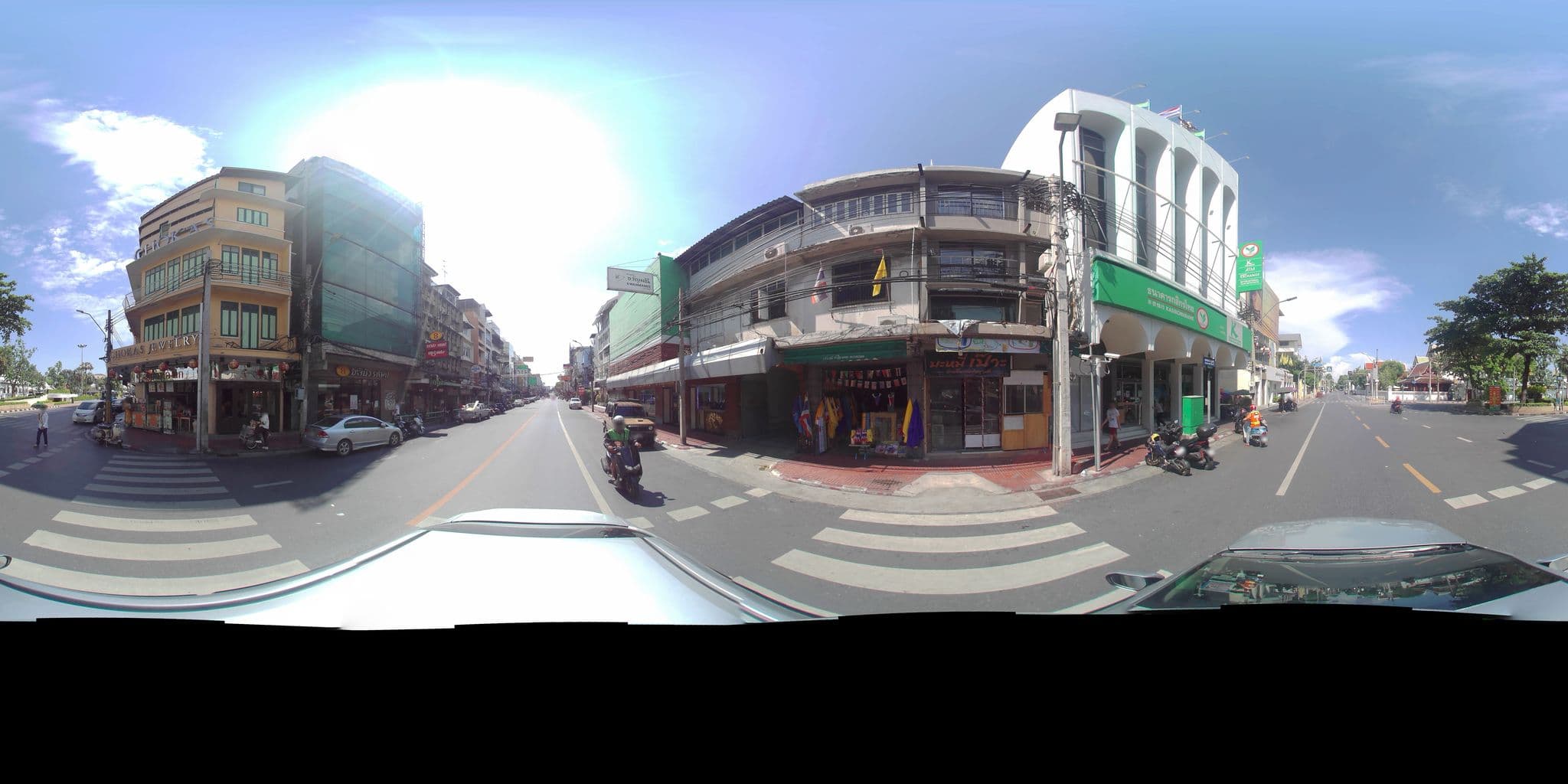 Street view near Korbua House, Phra Nakhon — © P05466 (CC BY-SA · Mapillary)