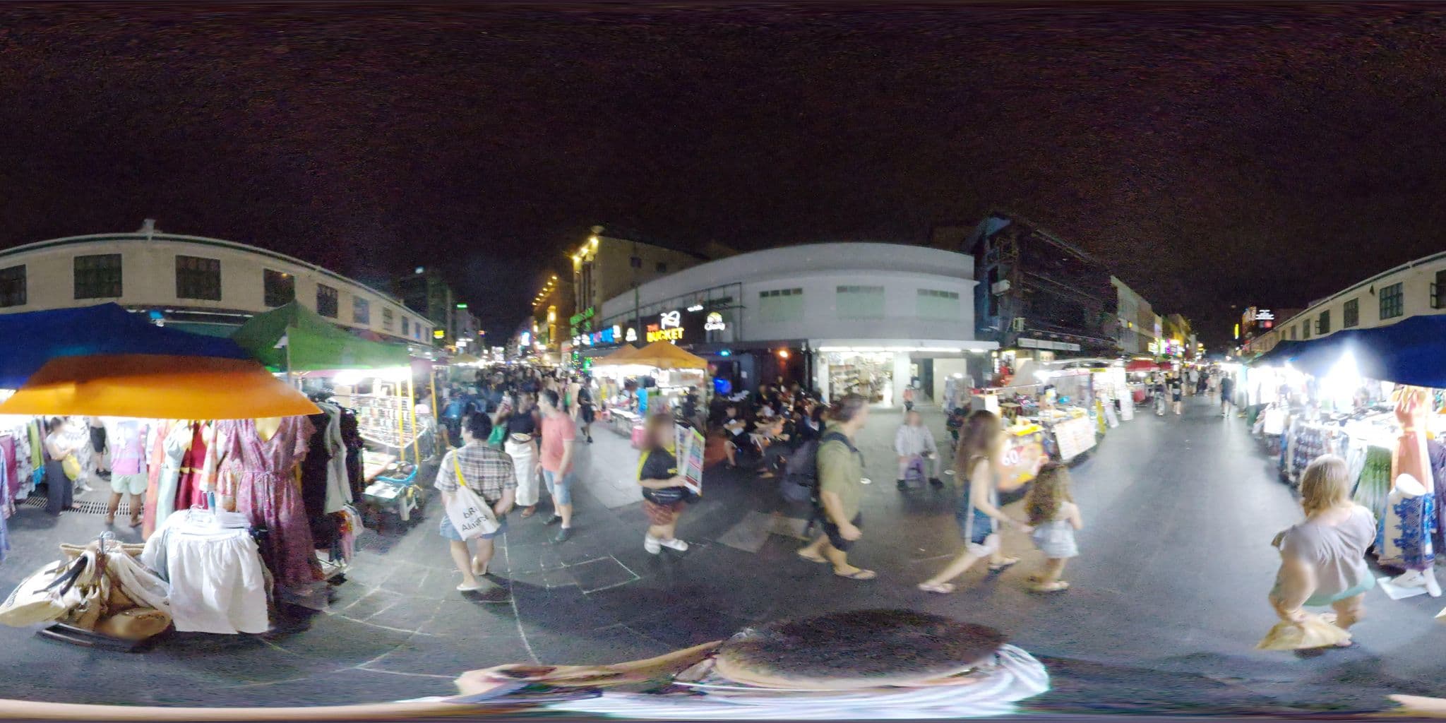 Street view near Khaosan Palace, Phra Nakhon