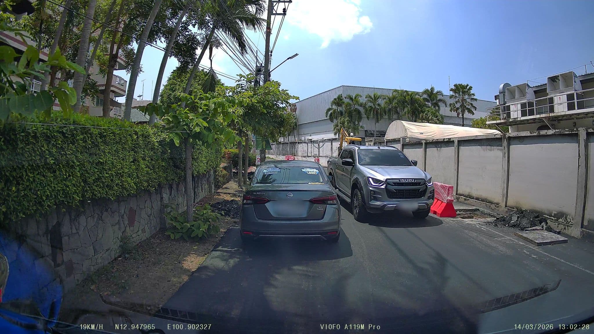 Street view near Diana Garden Resort, Pattaya