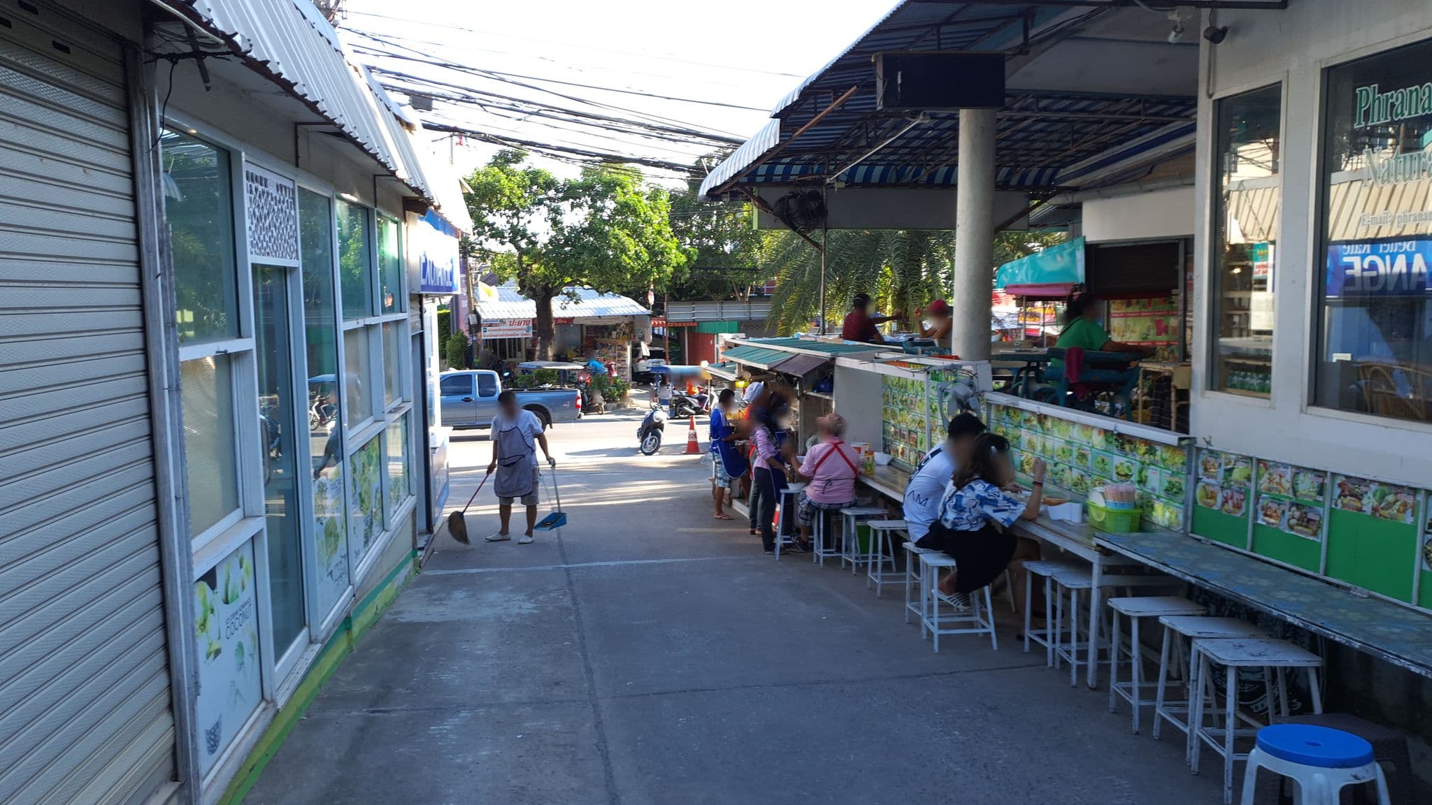 Street view near P. K. Mansion, Ban Ao Nang
