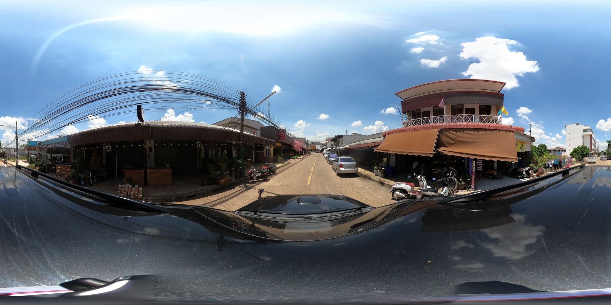 Street view near Nong Khai City Hotel, Nong Khai — © nuttawutbunta (CC BY-SA · Mapillary)