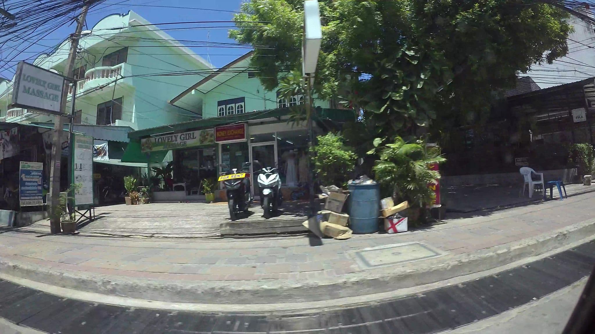Street view near The Vault Hotel, Pattaya