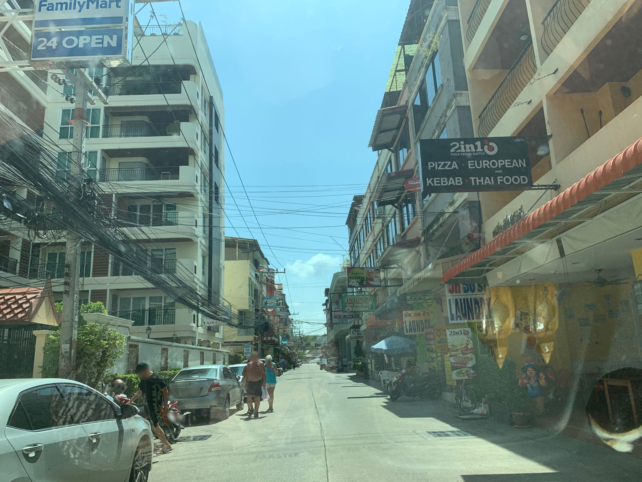 Street view near High Lords Residence, Pattaya