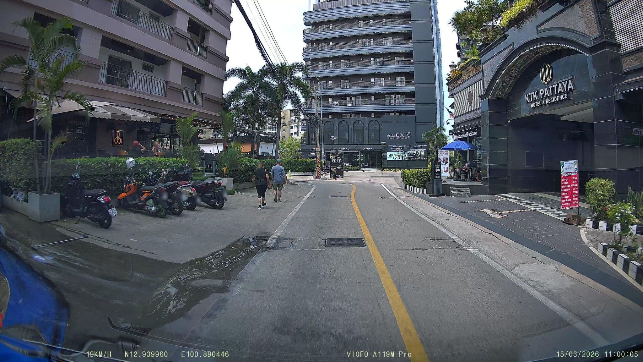 Street view near Siam View Hotel and Residence, Pattaya