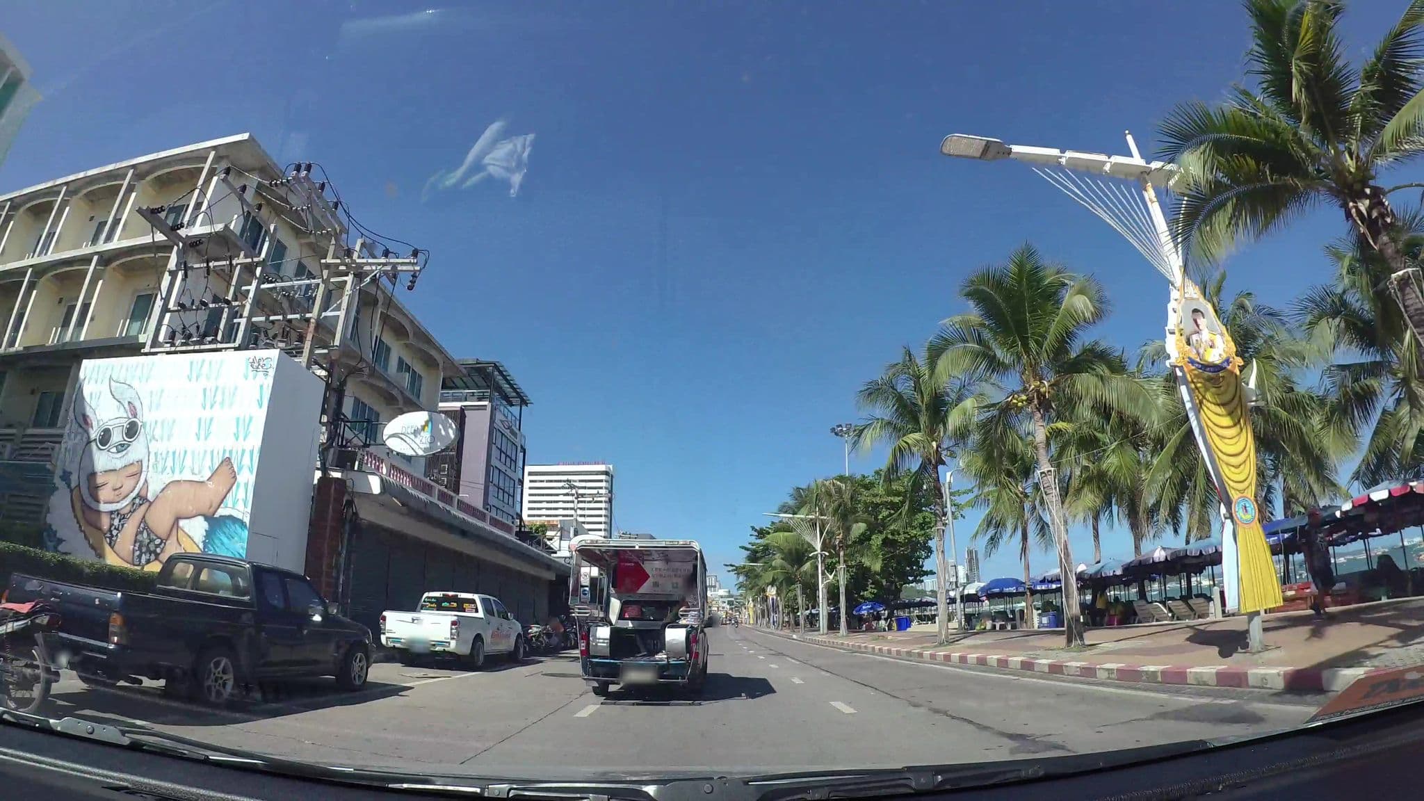 Street view near Imperial Residence, Pattaya