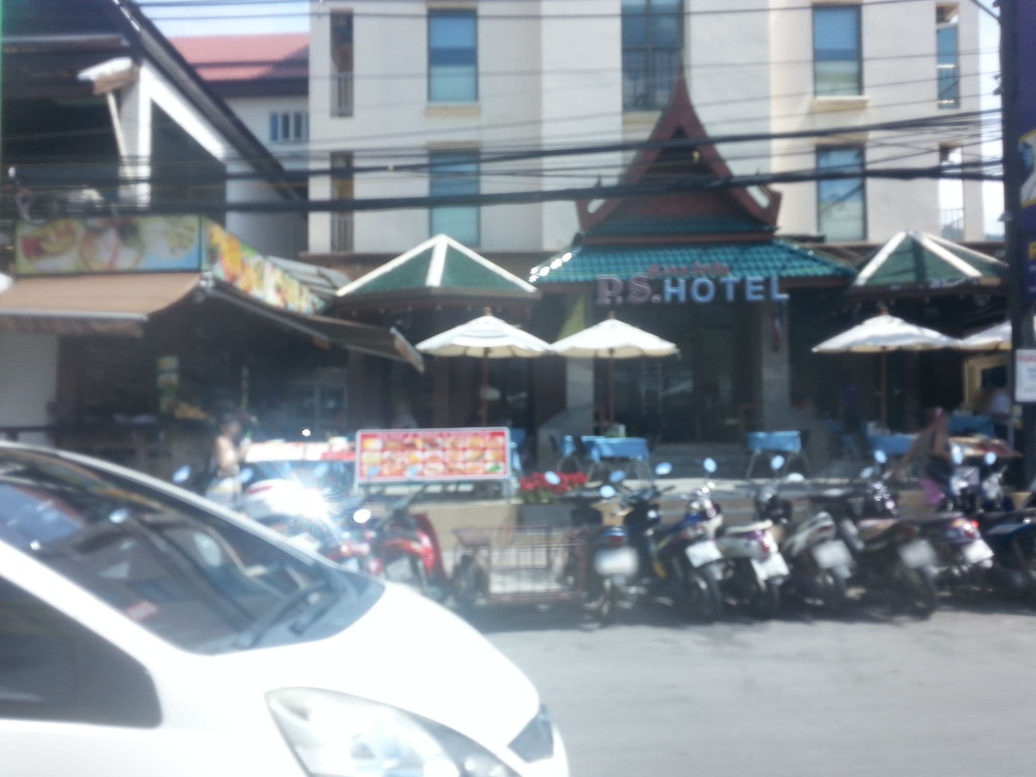 Street view near P.S Hotel & Restaurant, Patong