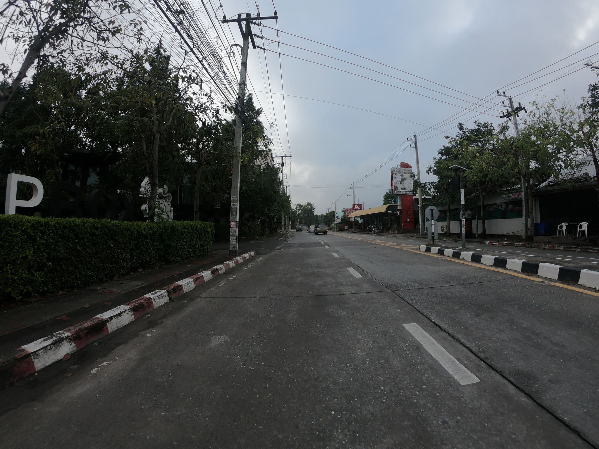 Street view near Sleepbox, Chiang Mai