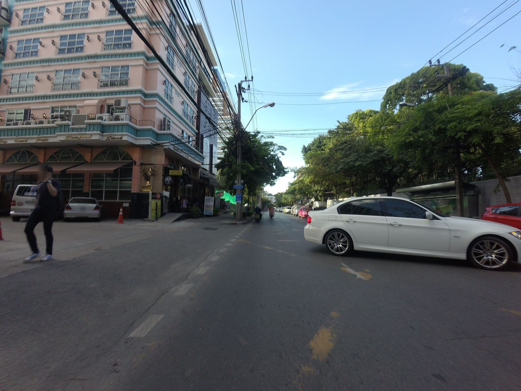 Street view near Bourbon Street, Watthana