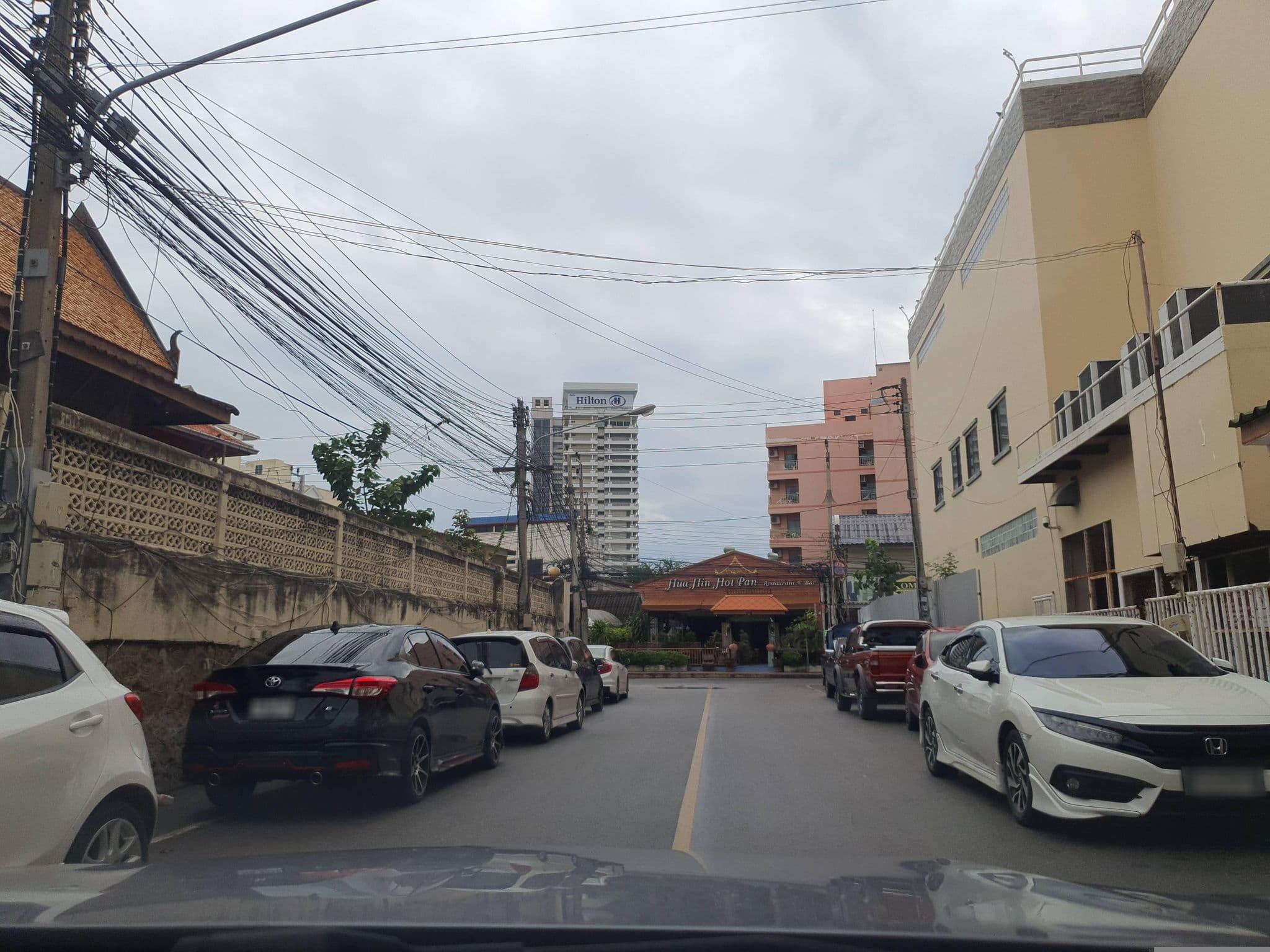 Street view near City Beach Resort, Hua Hin