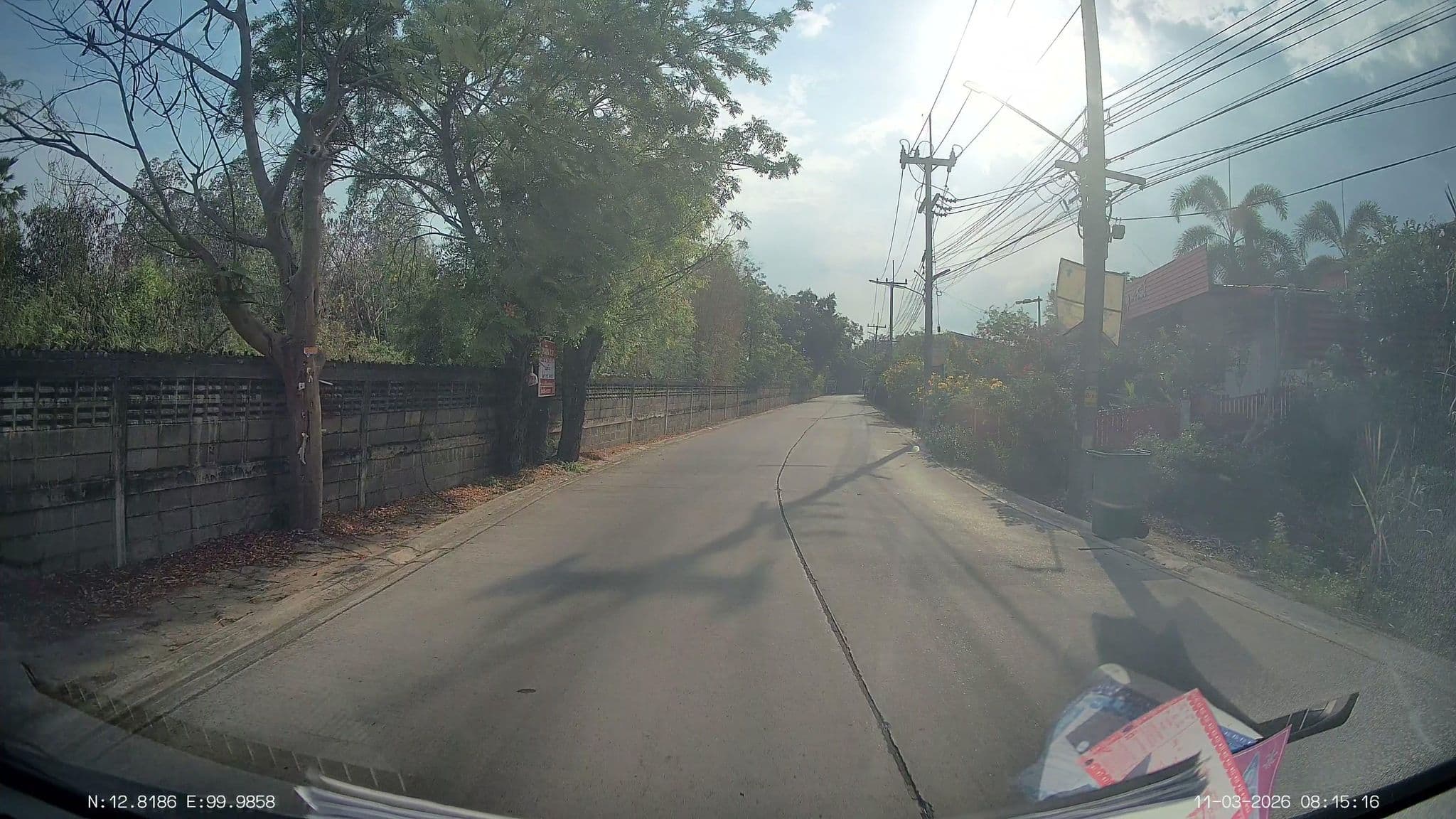 Street view near Phu Prachan Hotel, Cha-am — © ThailandCambodia (CC BY-SA · Mapillary)