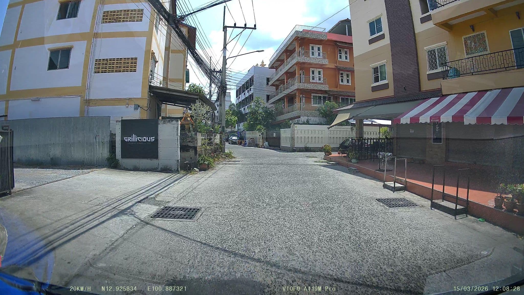 Street view near Baan Panisa, Pattaya