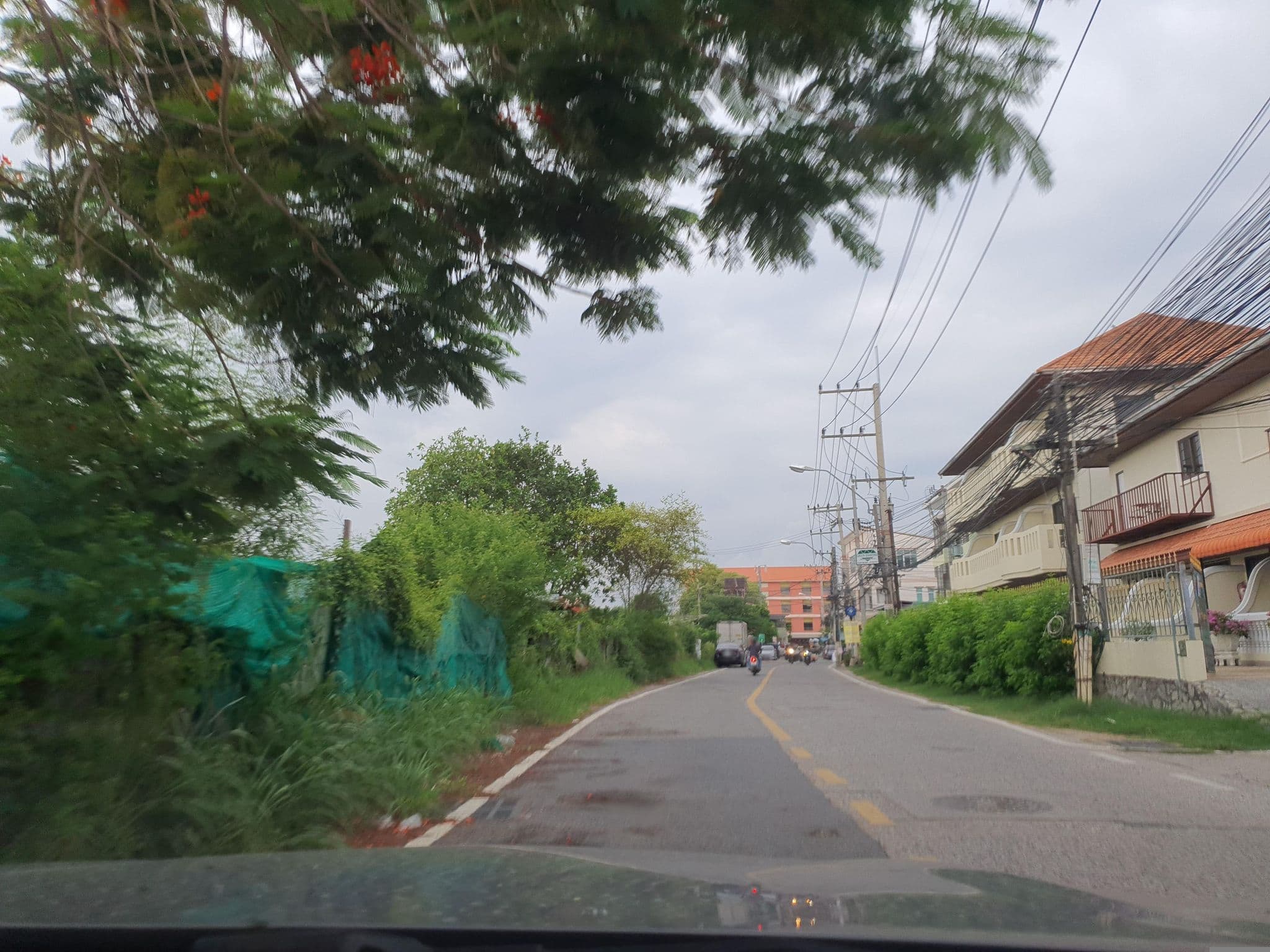 Street view near Green Diamond, Pattaya