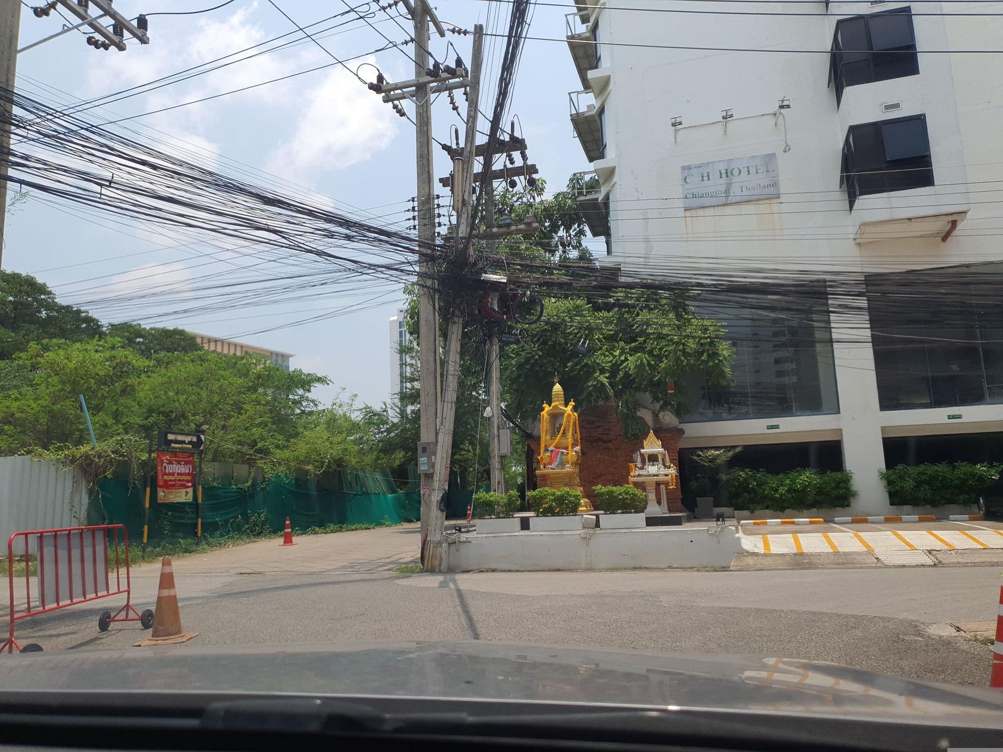 Street view near People Place, Chiang Mai