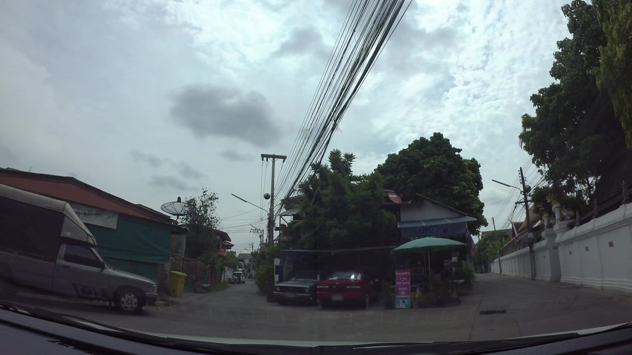 Street view near Samlanjed G H, Chiang Mai