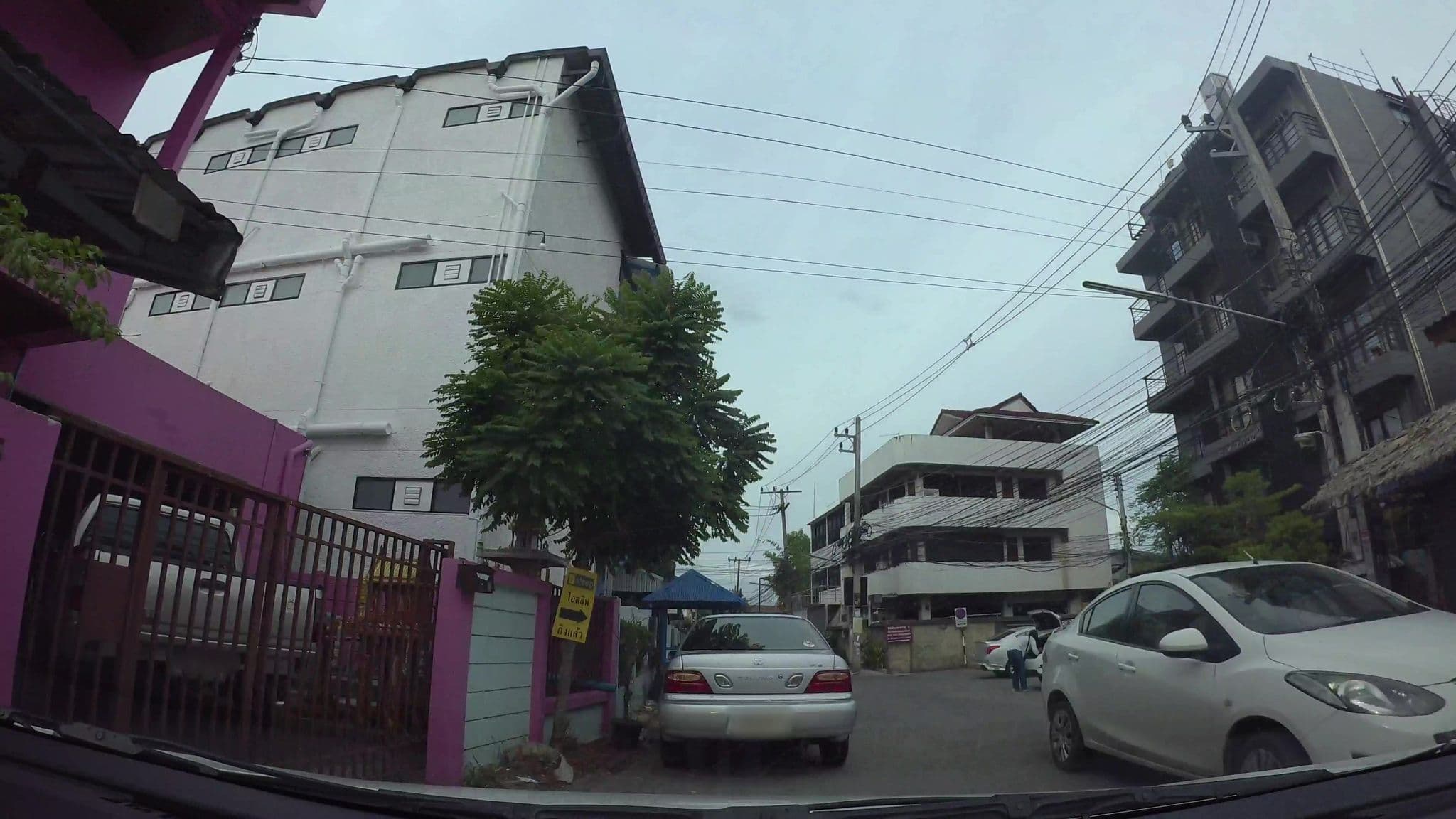 Street view near I Sleep, Chiang Mai