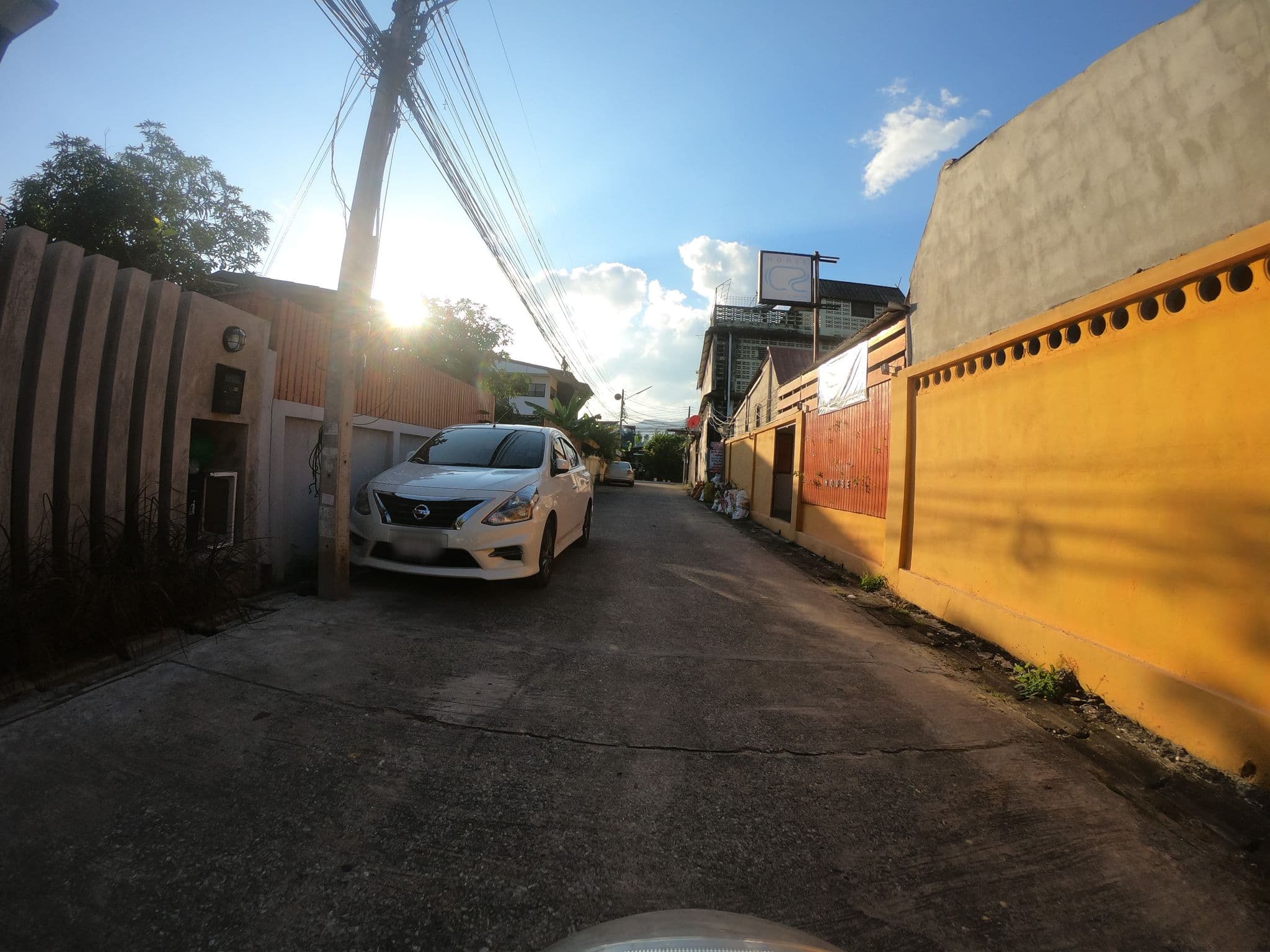 Street view near CS House, Chiang Mai