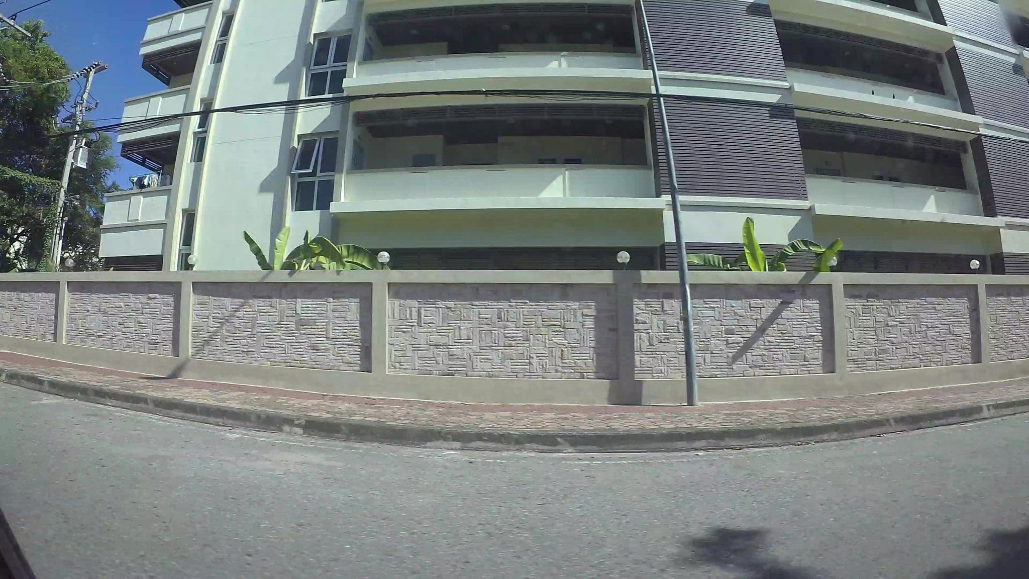 Street view near VN Residence 2, Pattaya