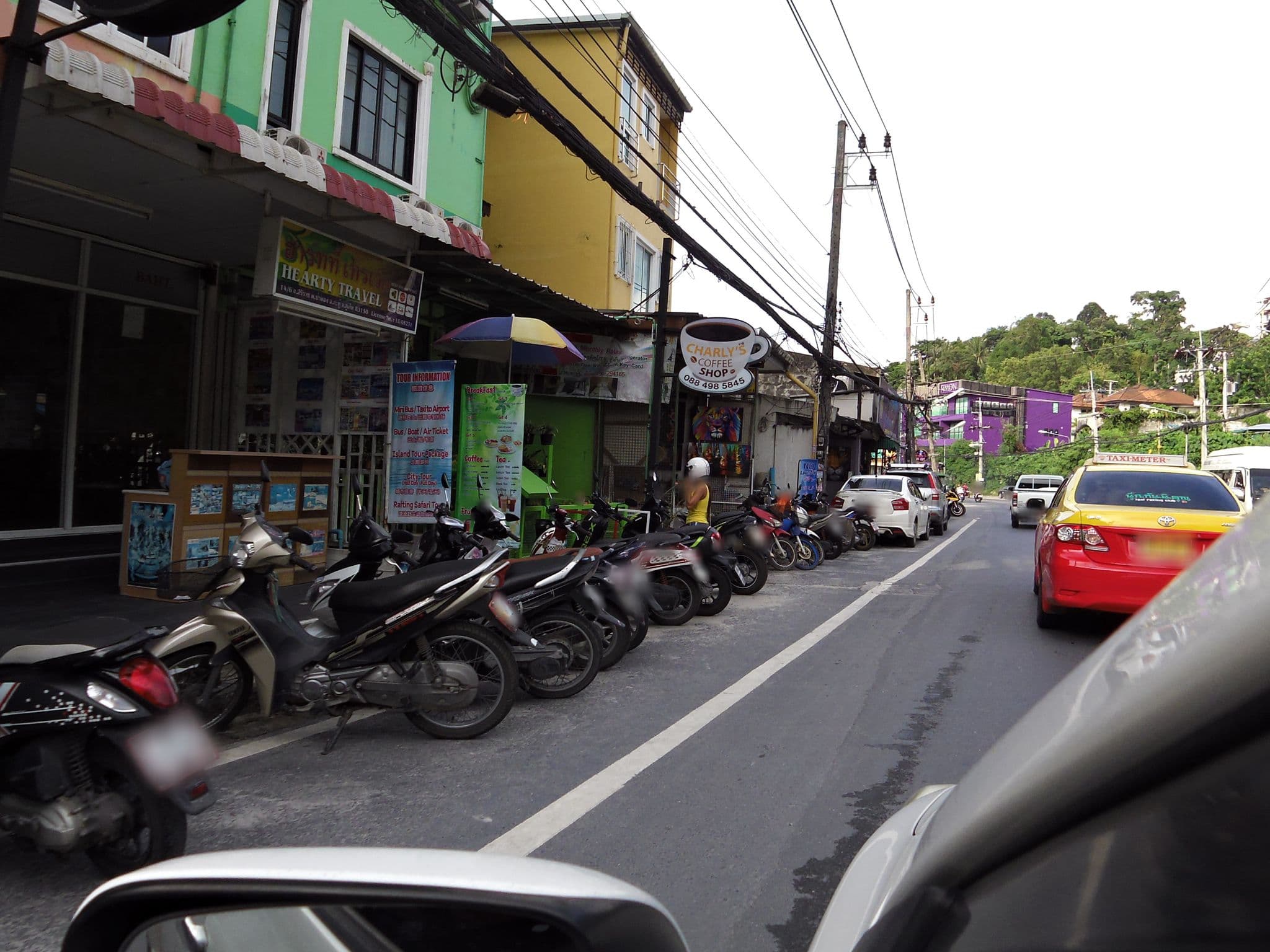 Street view near Lamai Guesthouse 2, Patong