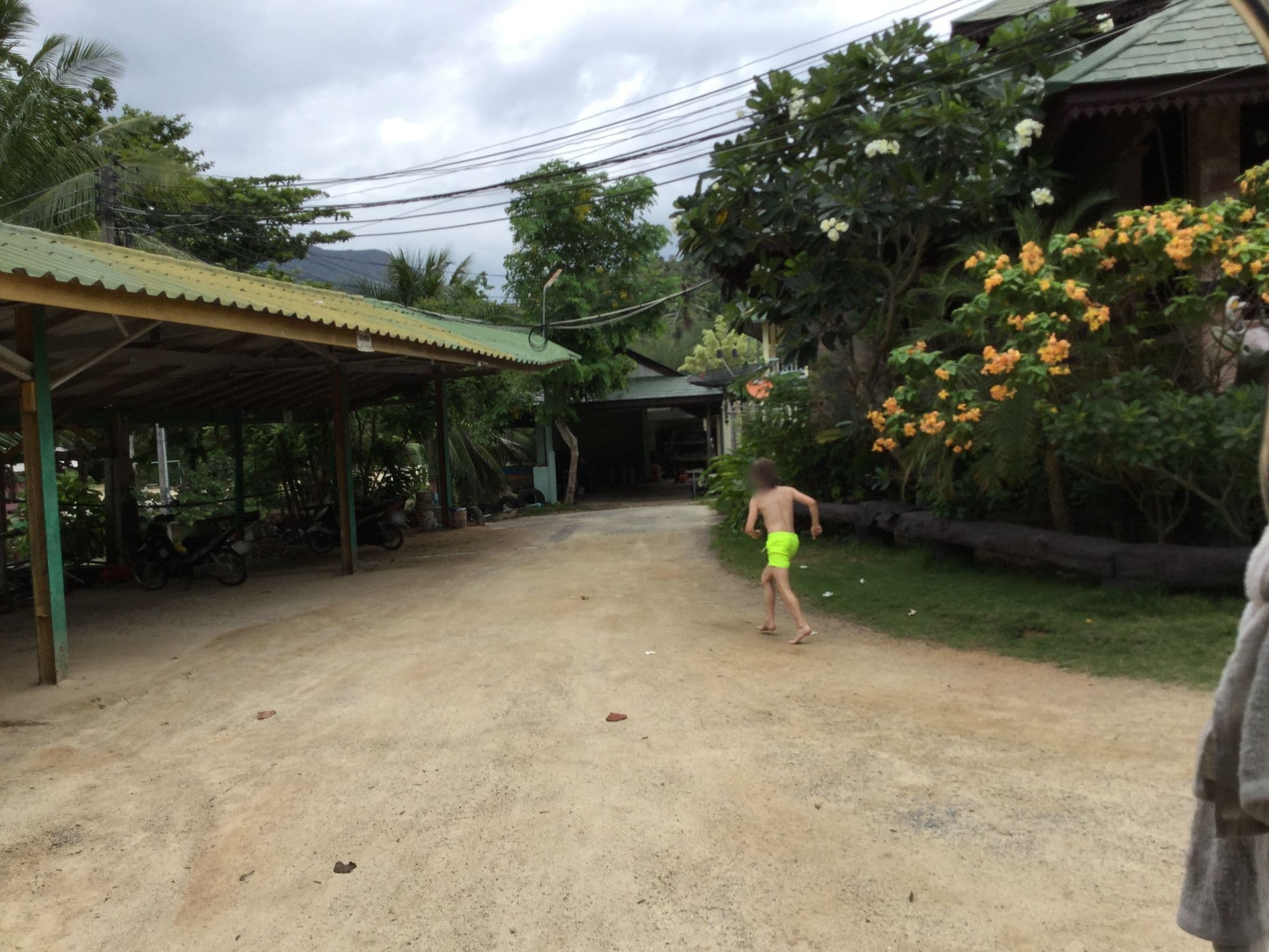 Street view near Dreamland Resort, Ko Pha Ngan