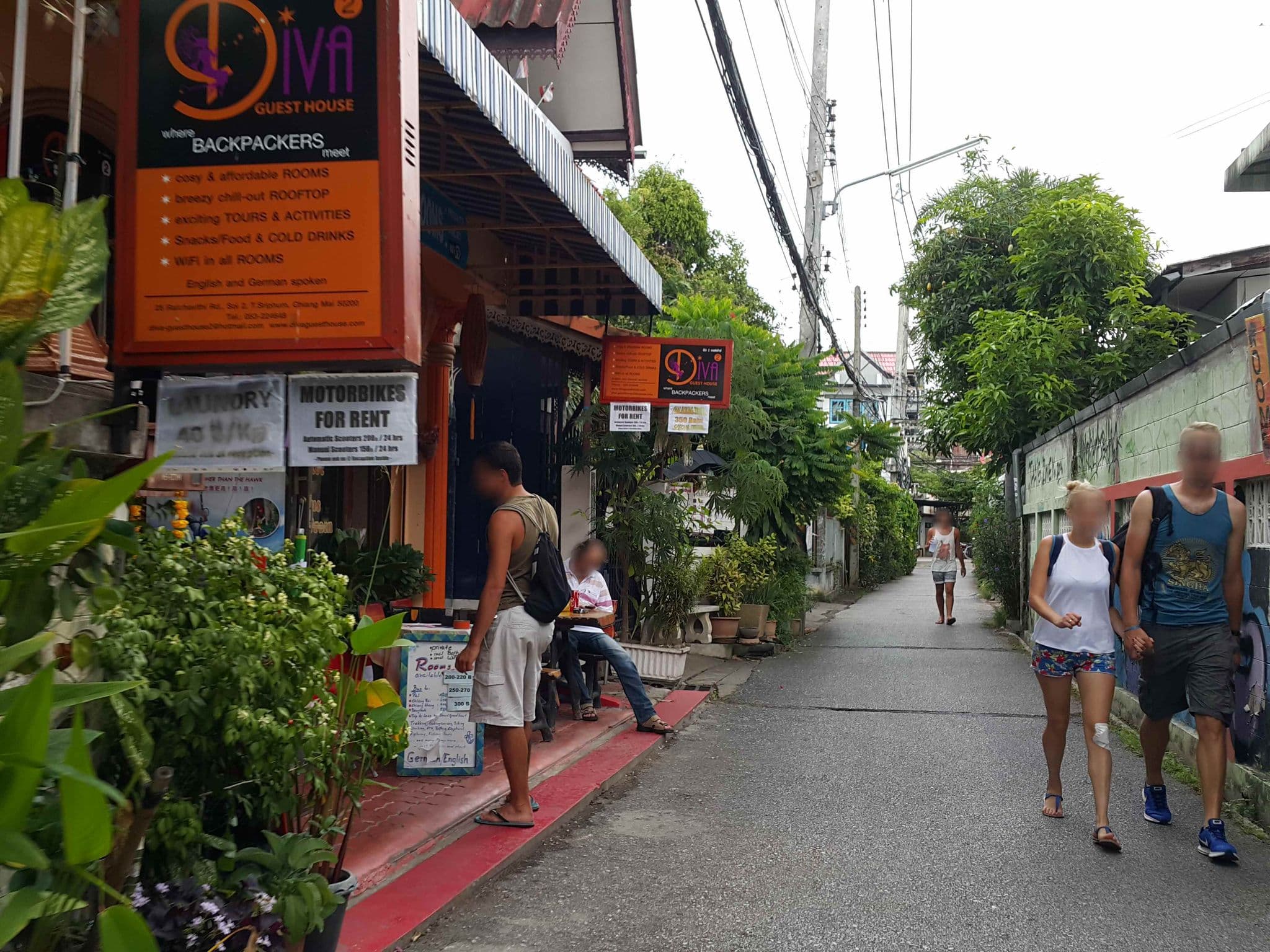 Street view near Vida, Chiang Mai