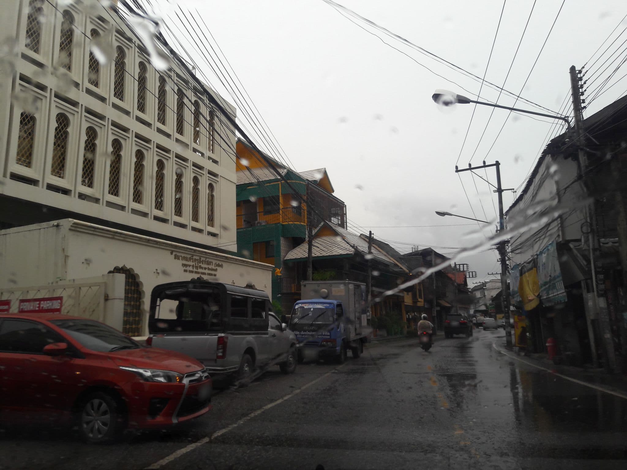 Street view near Baan Chonpakorn, Chiang Mai