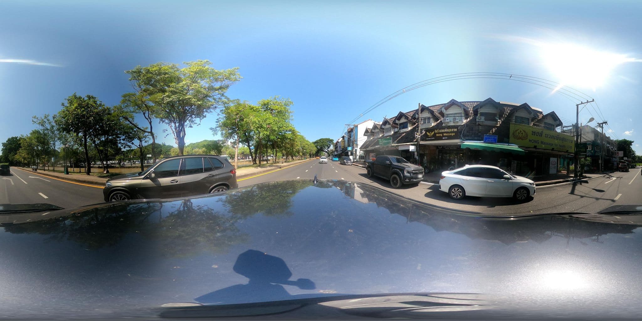 Street view near Rada Arak 79/4 Hostel, Chiang Mai