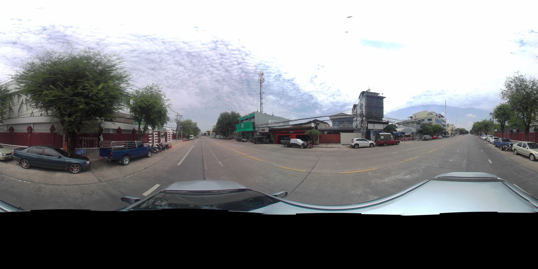 Street view near Hi Bangkok, Phra Nakhon