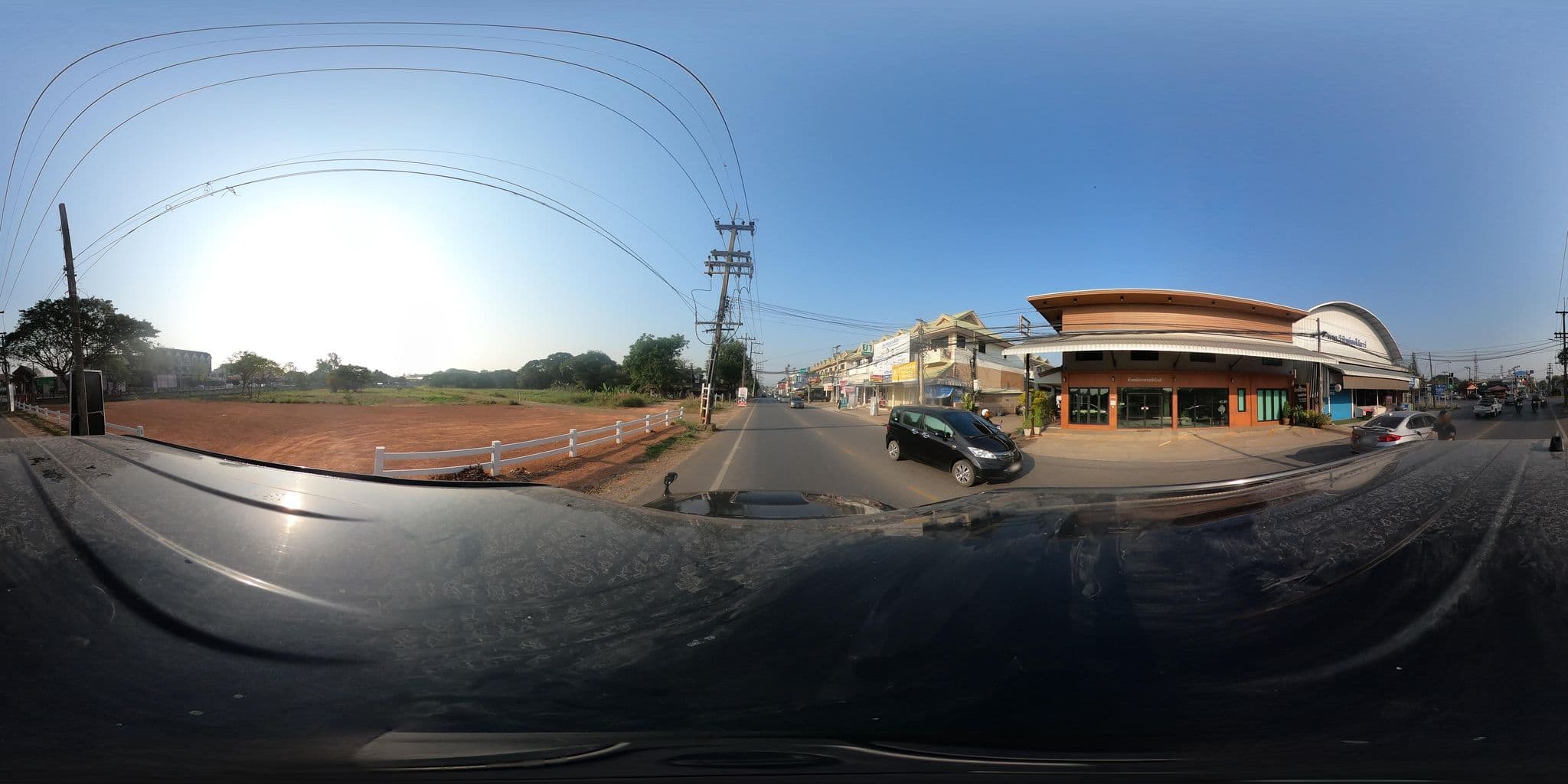 Street view near Changphueak GH, Nan