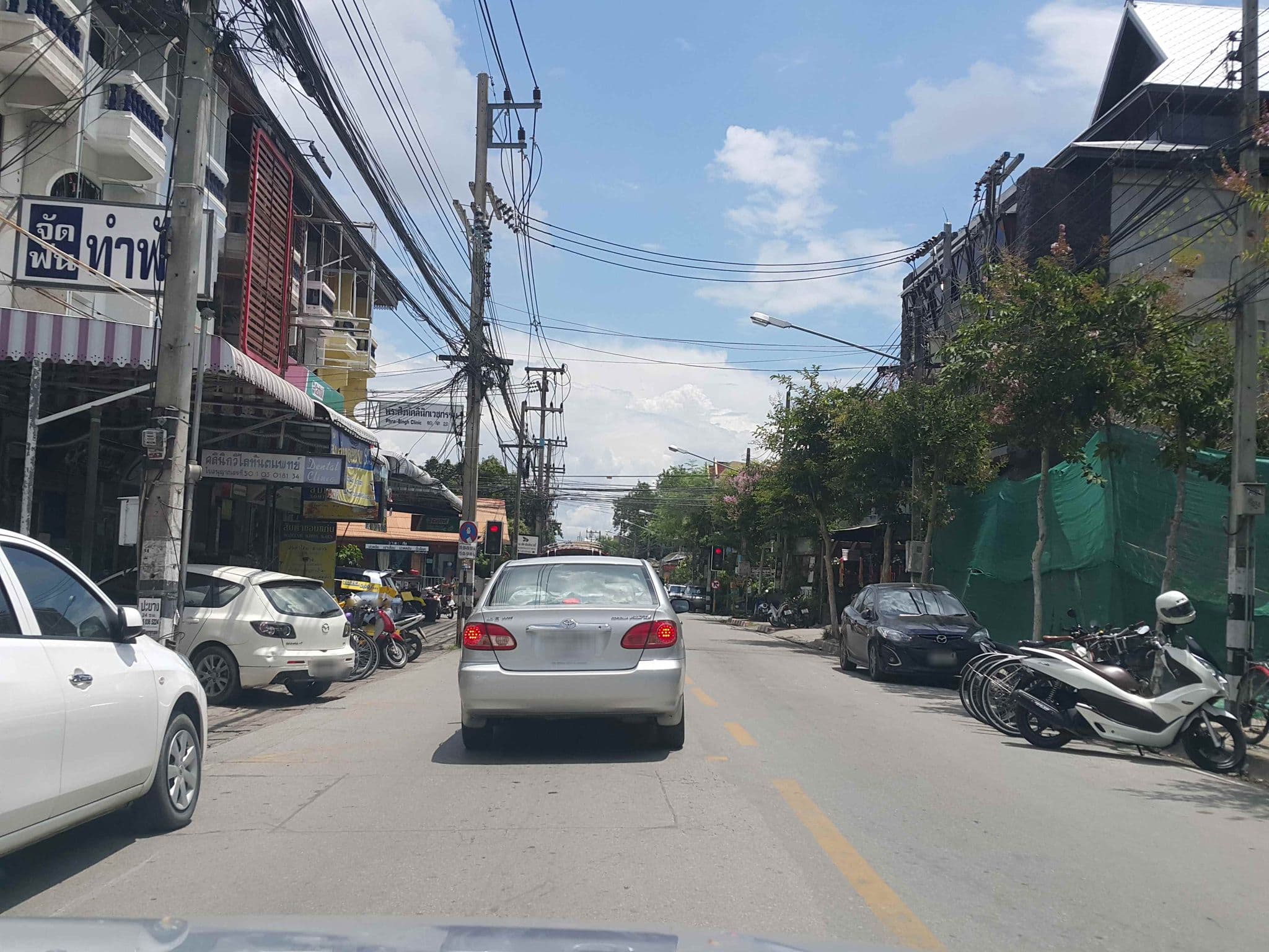 Street view near Le Naview, Chiang Mai