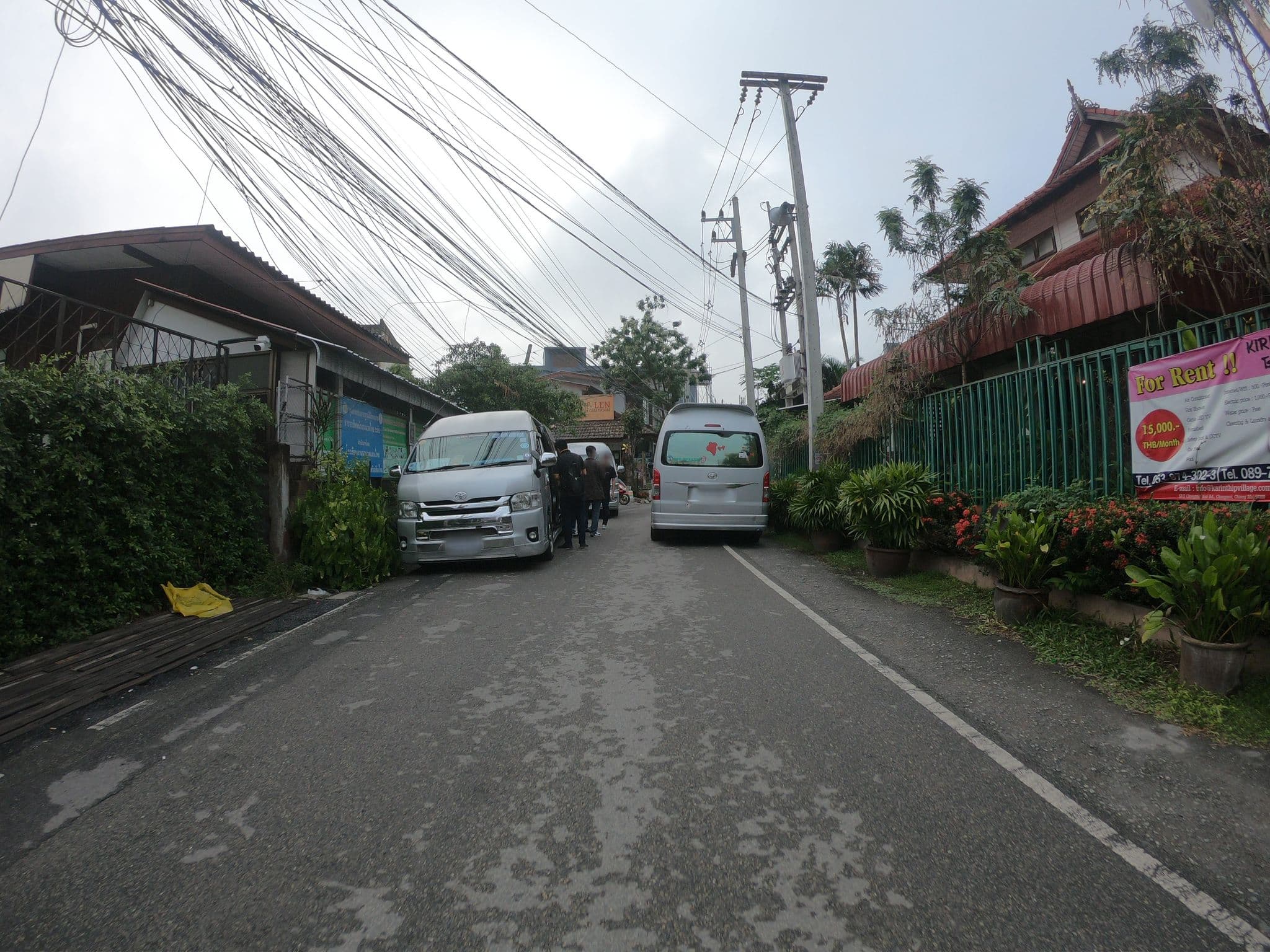 Street view near Nat Len, Chiang Mai