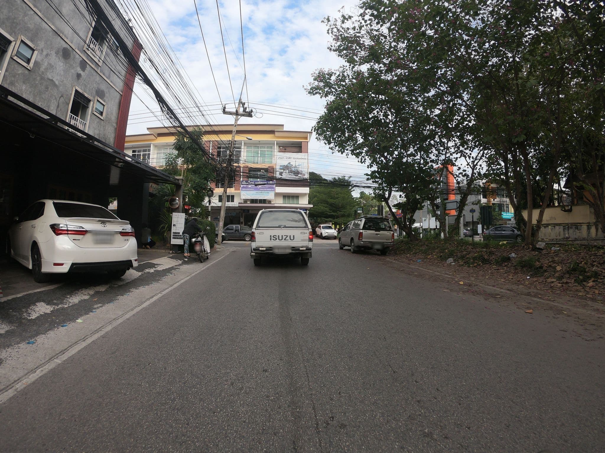 Street view near The Doze, Chiang Mai
