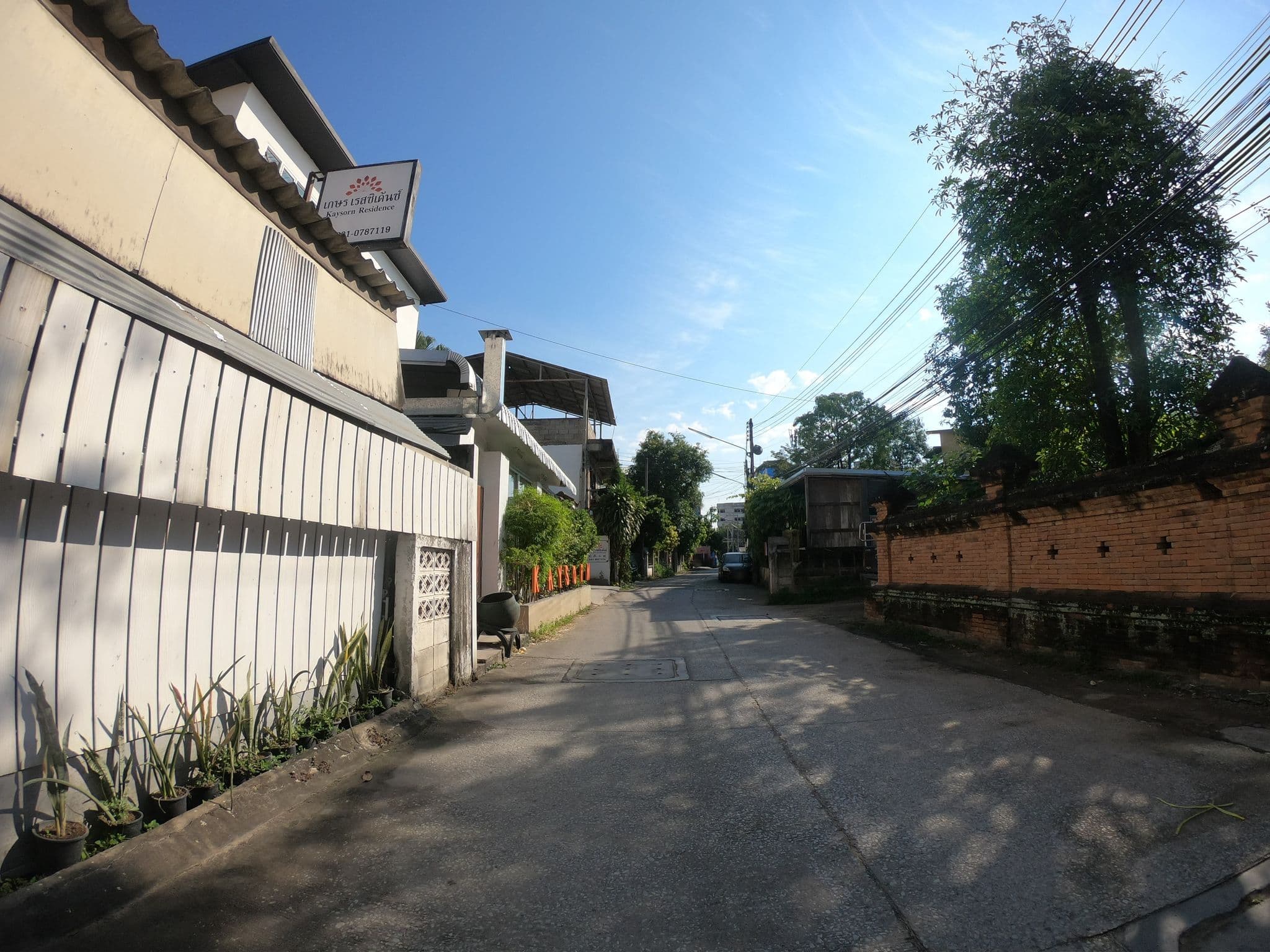 Street view near Kaysorn Residence, Chiang Mai
