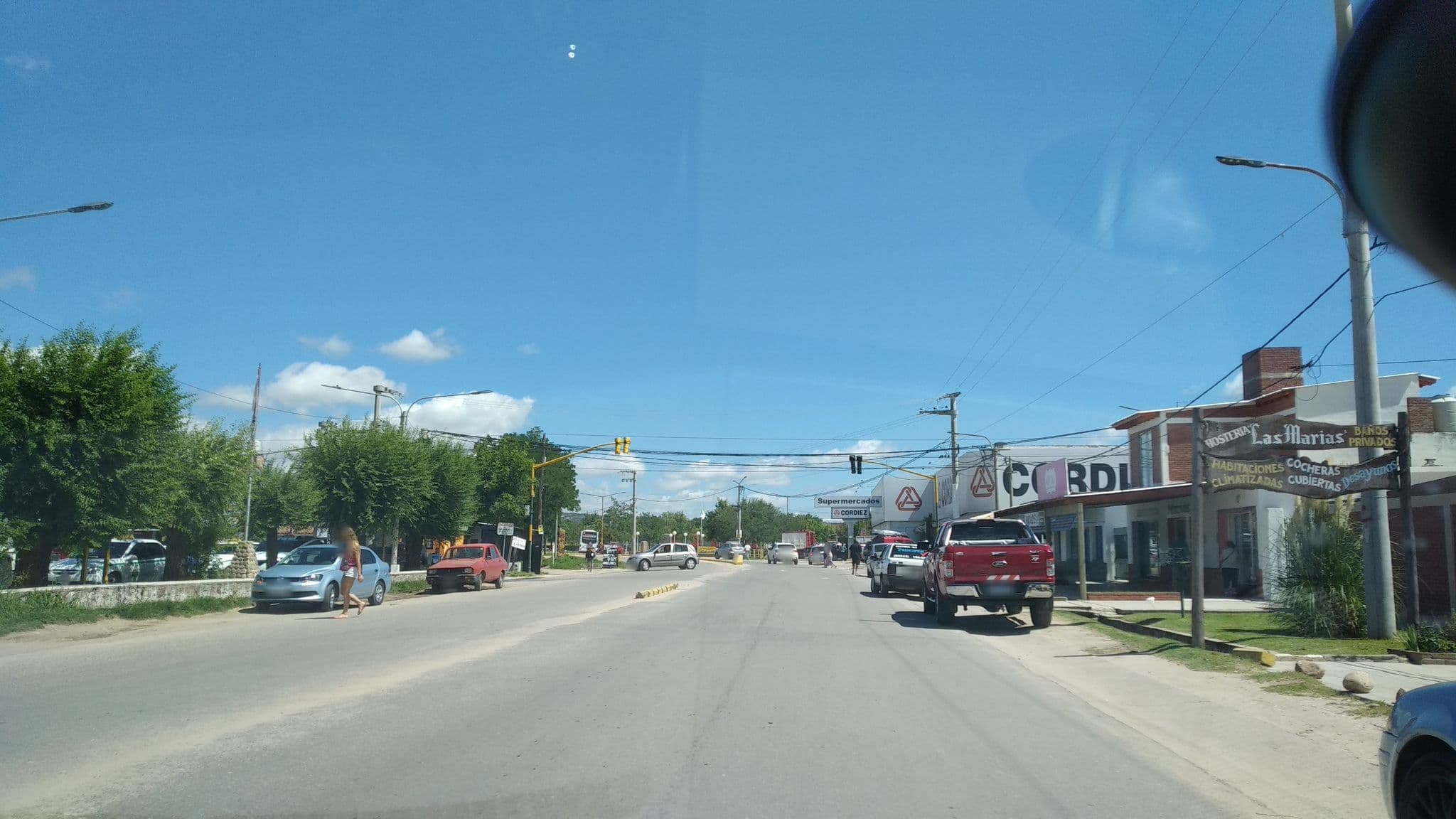 Street view near Hostería Las Marías, Villa Cura Brochero — © nicfer (CC BY-SA · Mapillary)