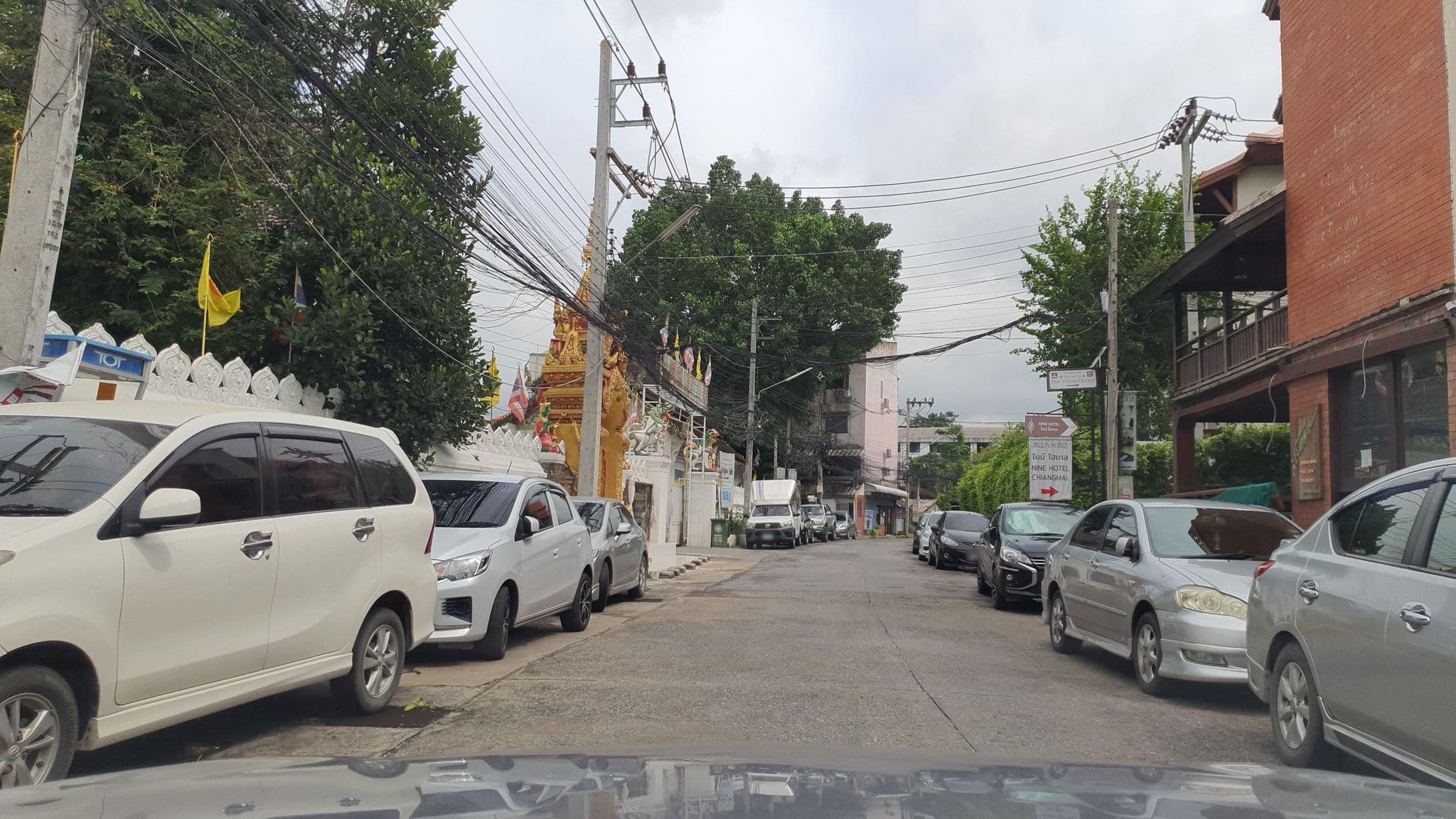 Street view near Jang Muang, Chiang Mai
