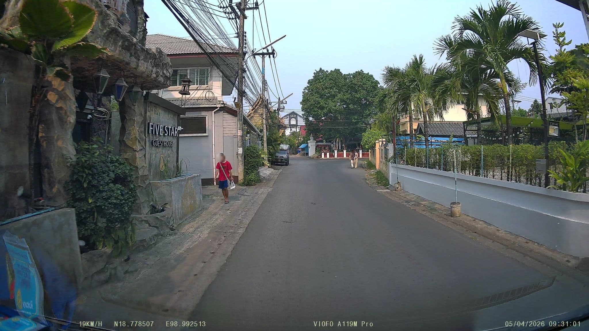 Street view near Thanatee Boutique Hotel, Chiang Mai