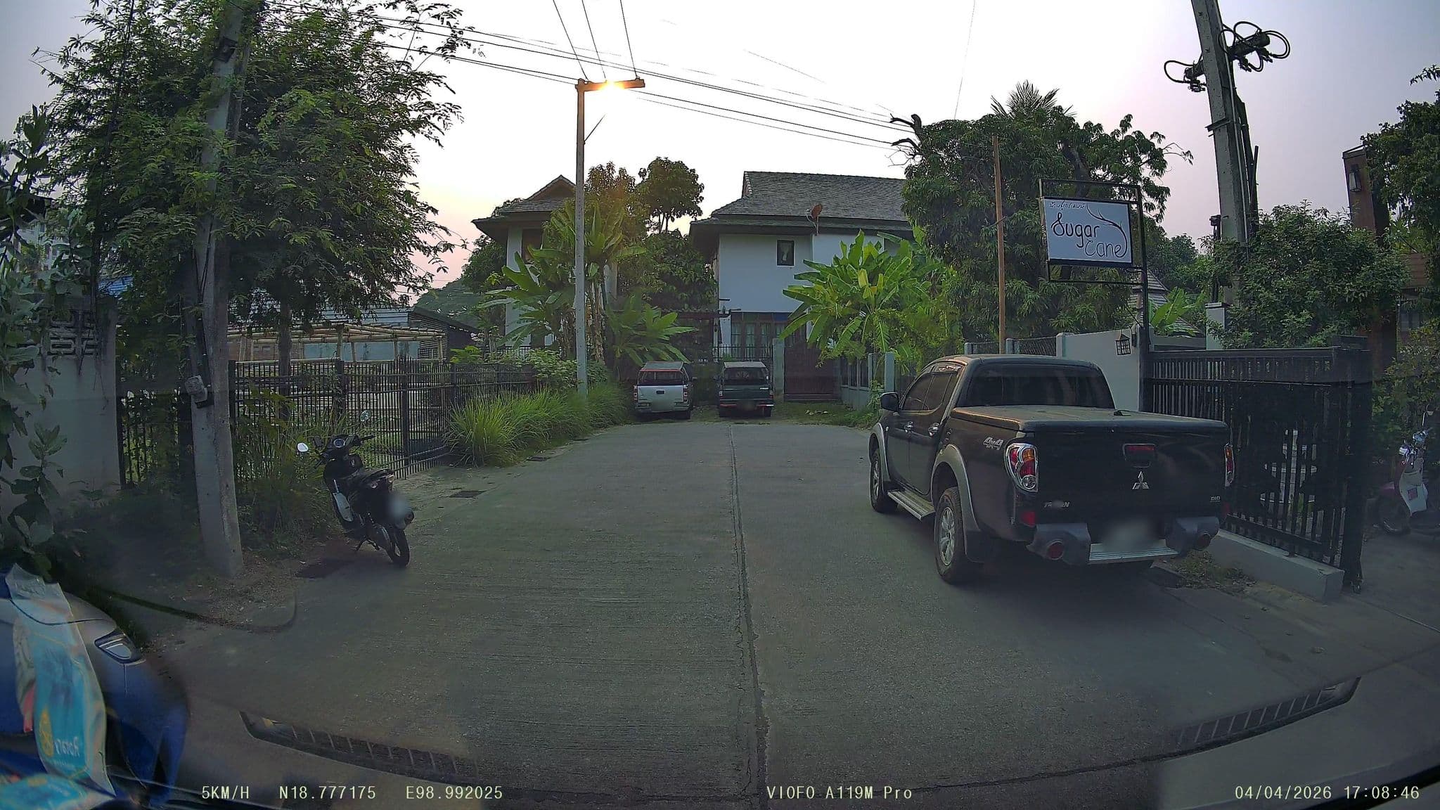 Street view near SugarCane Chiang Mai, Chiang Mai — © ThailandCambodia (CC BY-SA · Mapillary)