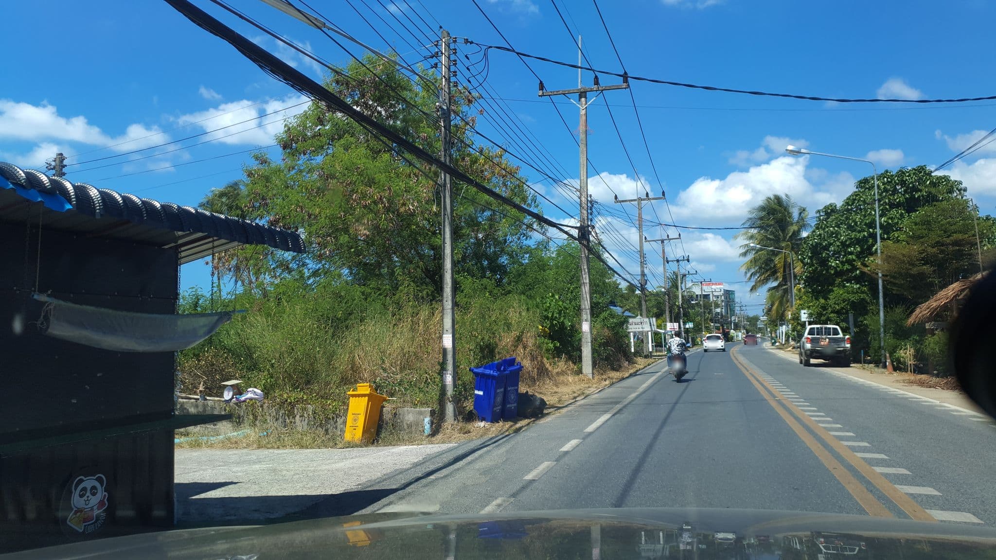 Street view near Wayla Villa, Ban Mai Khao