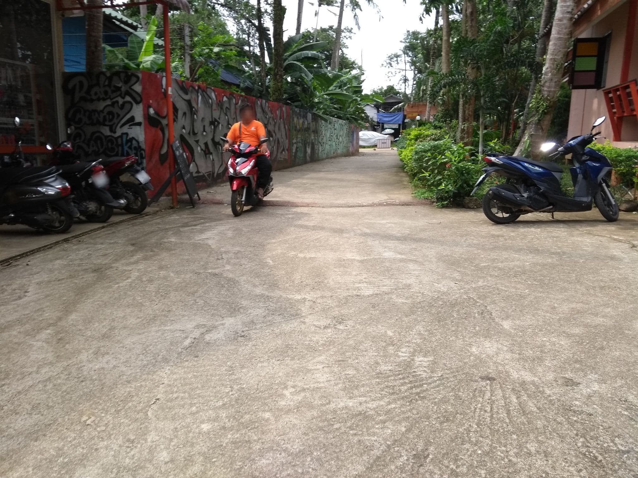 Street view near Sea Flower Resort, Ko Chang