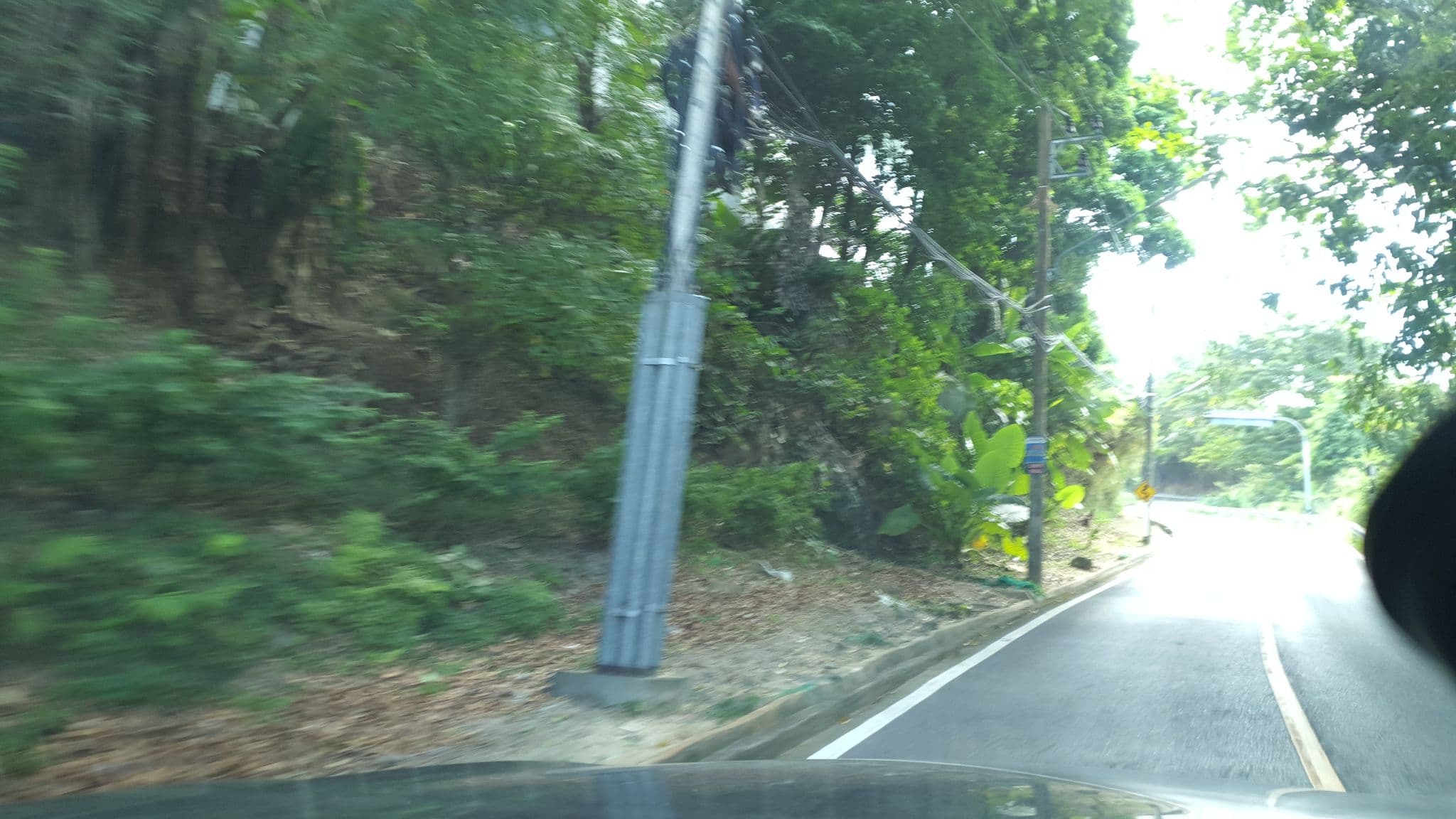Street view near Malaiwana Resort, Ban Mai Khao