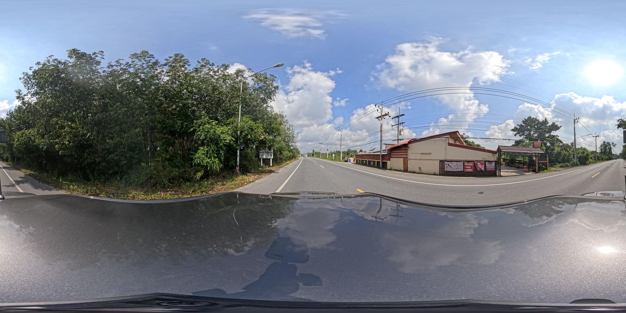 Street view near N J Hotel, Hat Yai