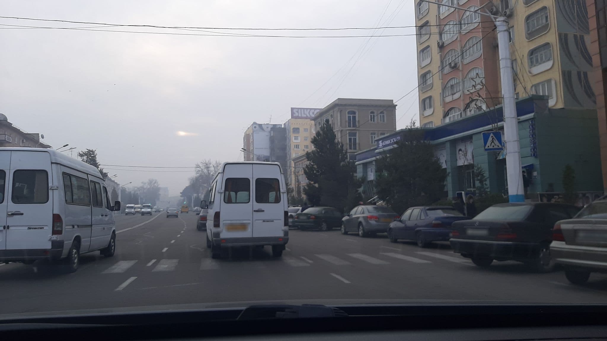 Street view near Apartment Stadium Khujand, Khujand — © krah (CC BY-SA · Mapillary)