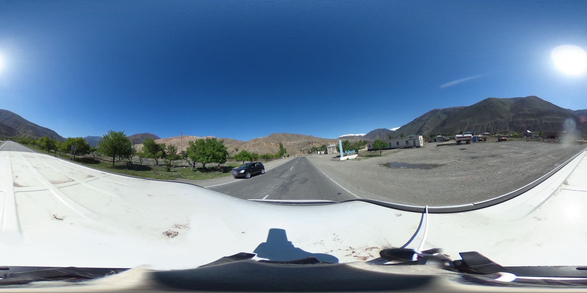 Street view near Motel Bukhoro, Ayní — © kavinda (CC BY-SA · Mapillary)