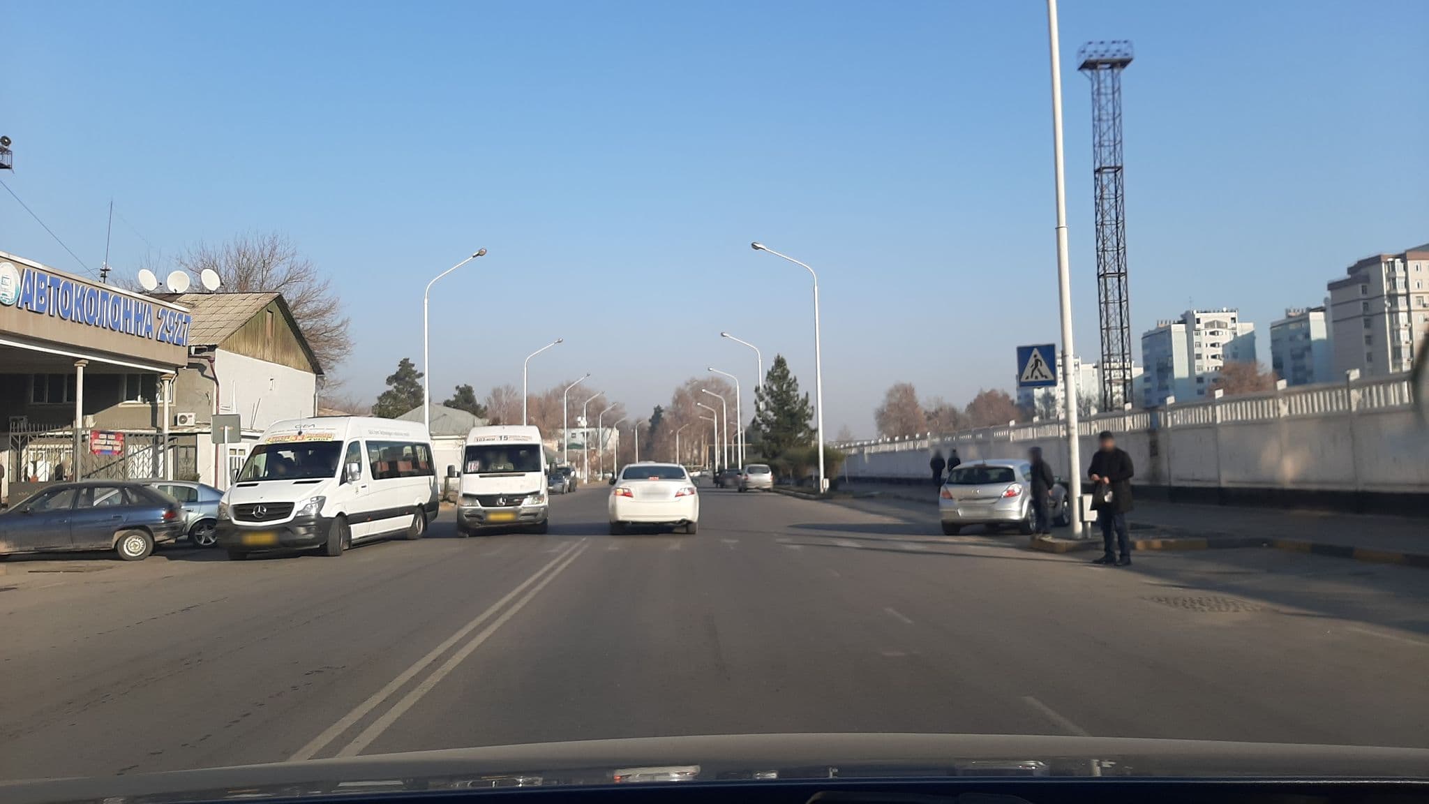 Street view near Sakho Hostel, Dushanbe — © krah (CC BY-SA · Mapillary)