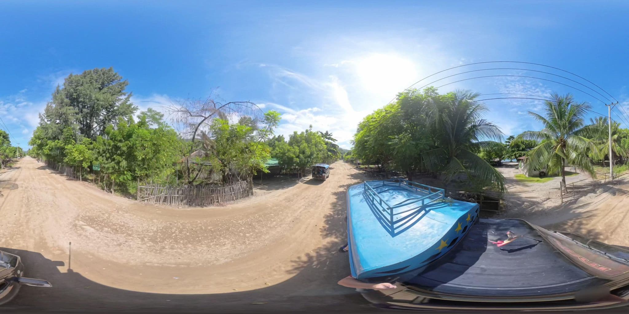 Street view near Linissa Blessing guesthouse and restaurant, Atauro — © kahbeng (CC BY-SA · Mapillary)